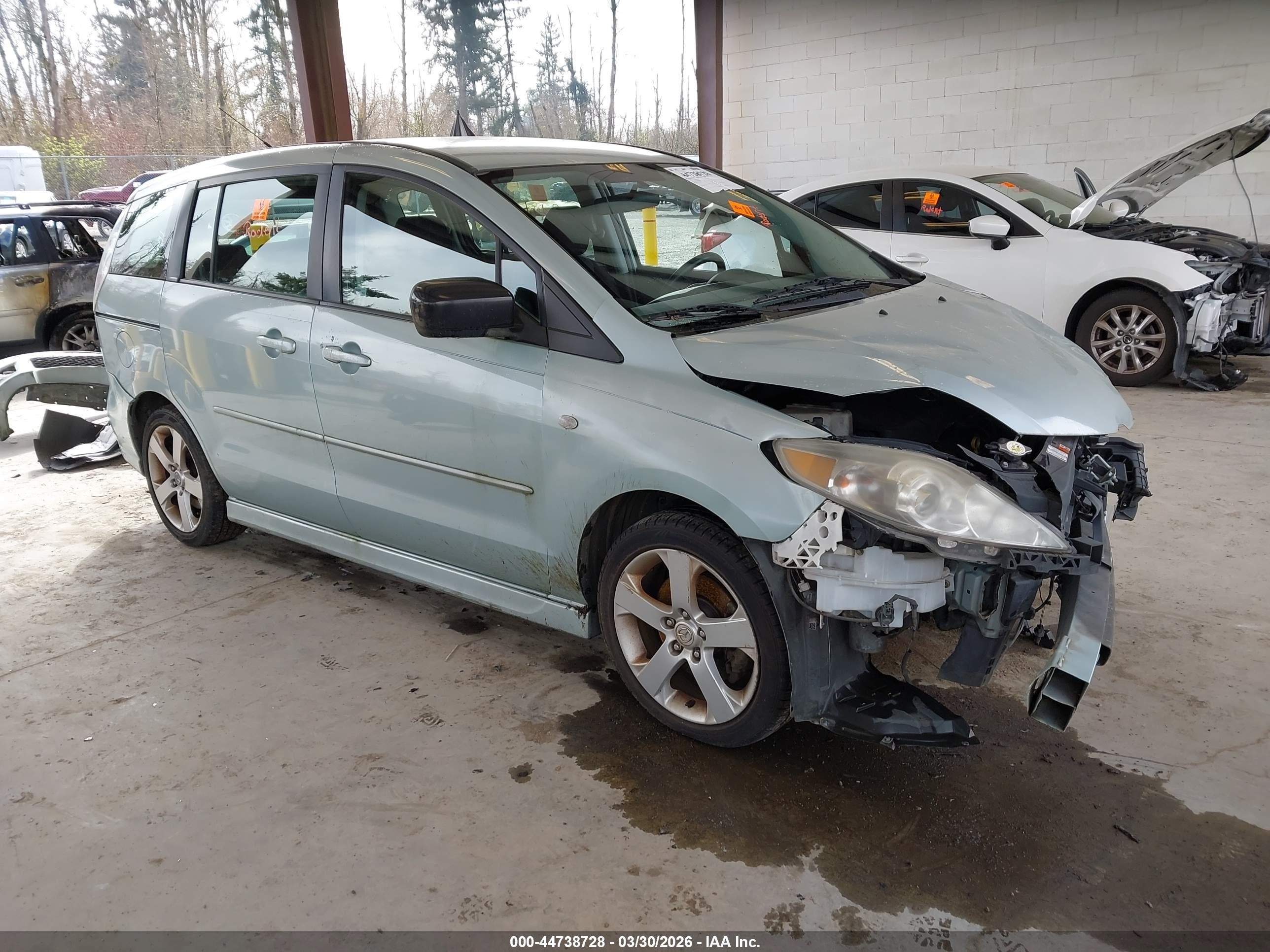 2006 Mazda 5 Touring, VIN JM1CR293860108077 — Front end
