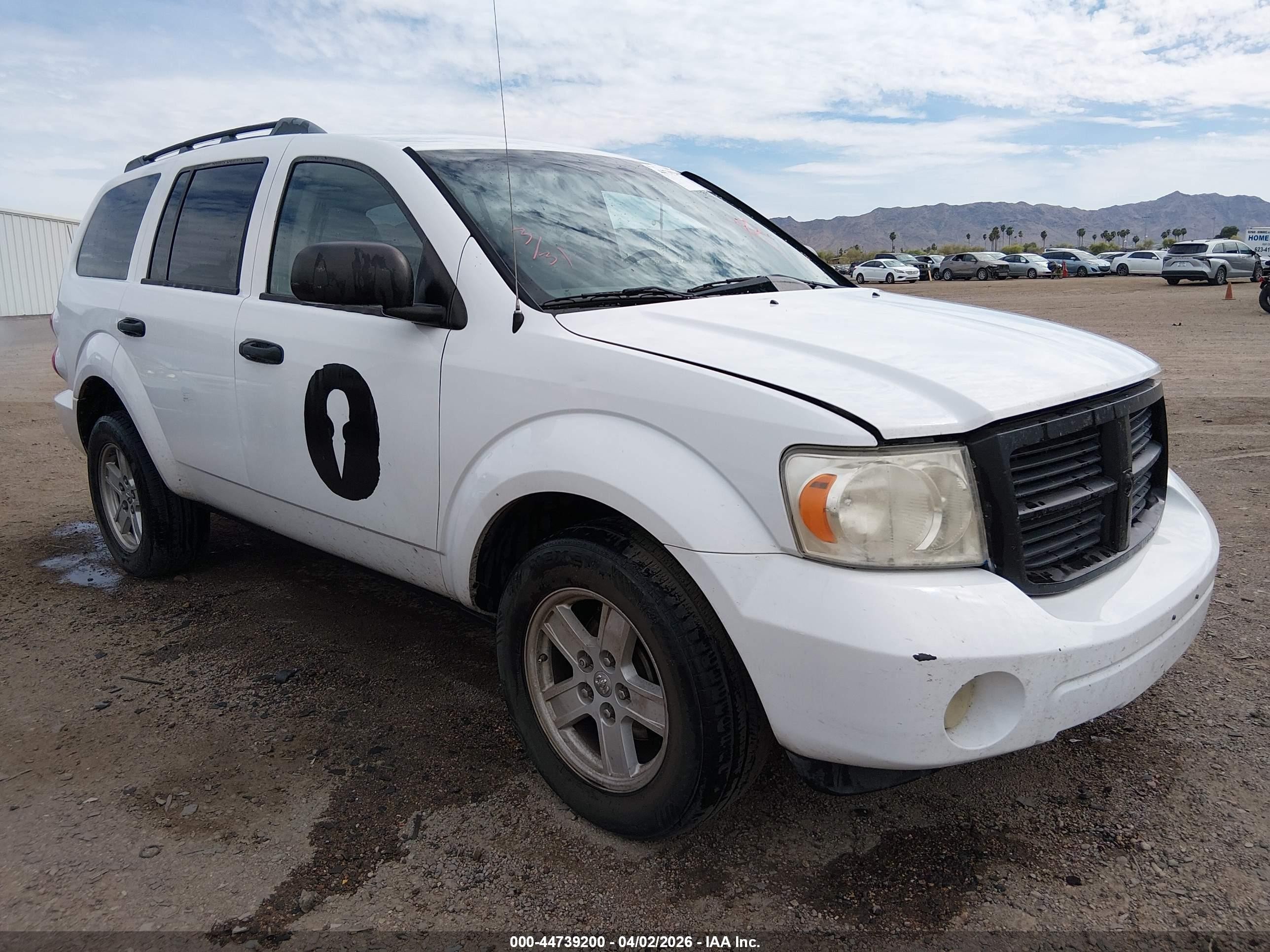 2008 Dodge Durango SLT, VIN 1D8HD48N78F108995 — Normal wear