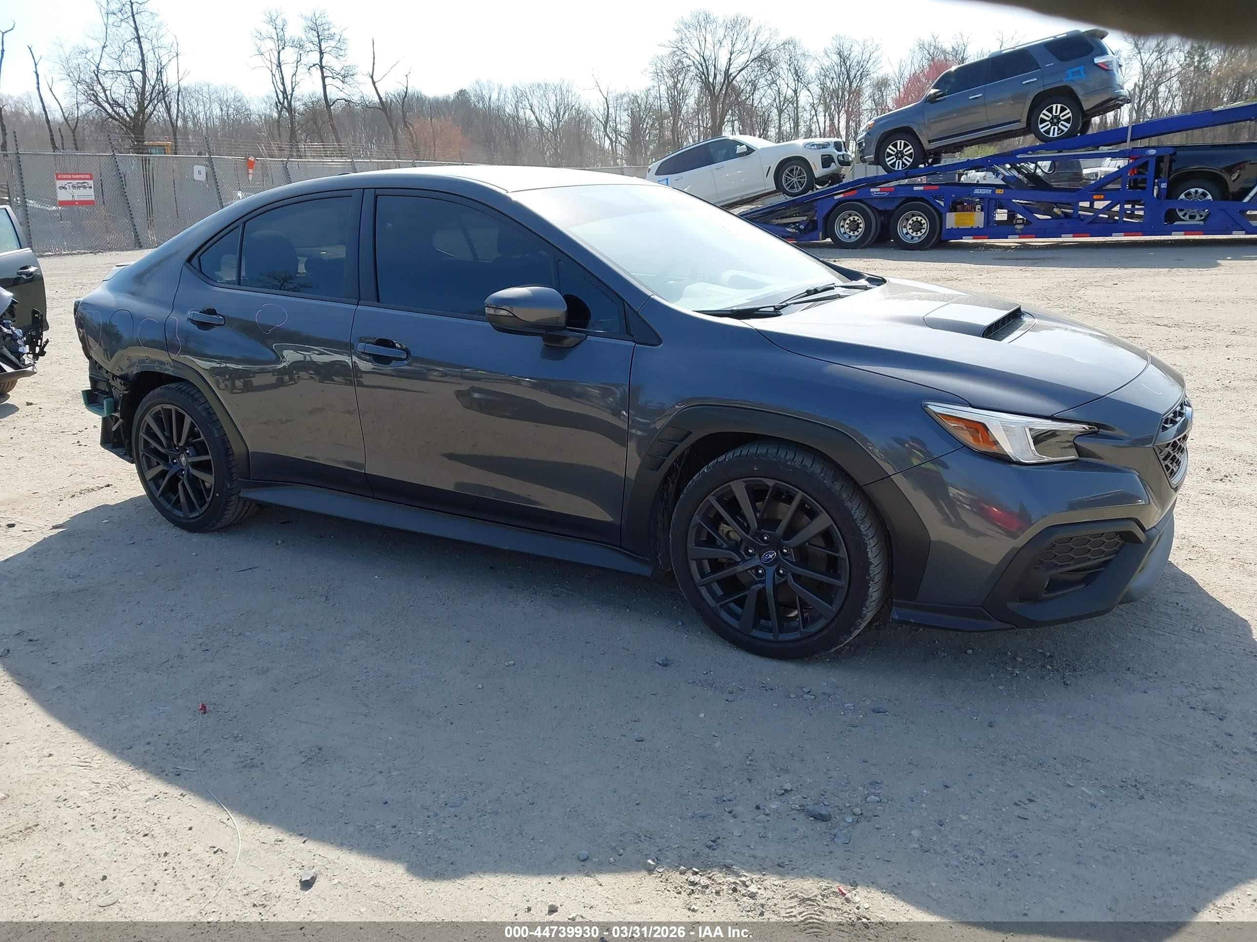 2023 Subaru WRX Limited, VIN JF1VBAL68P9815452 — Rear end