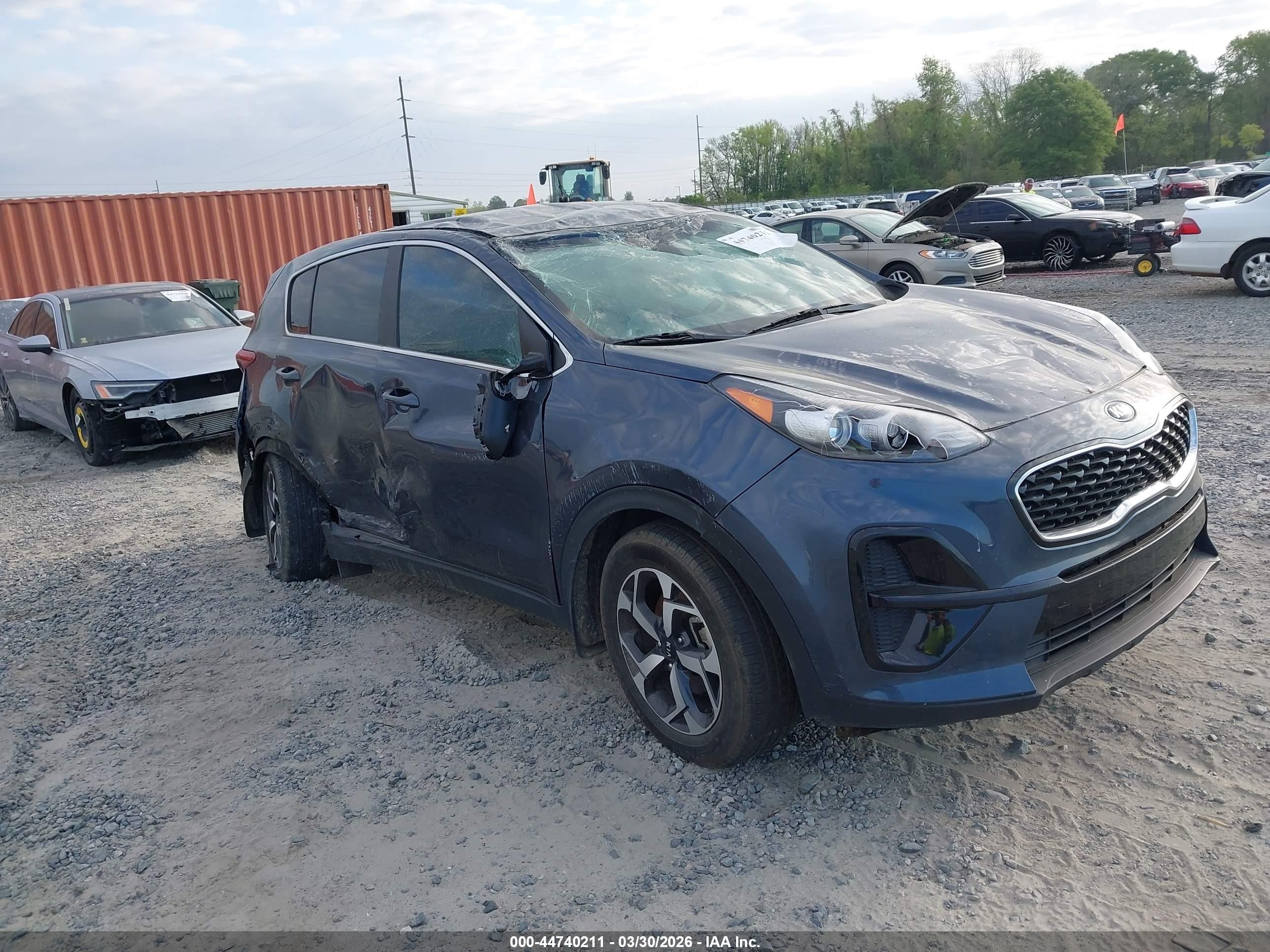 2022 Kia Sportage LX, VIN KNDPM3AC1N7994766 — Rollover