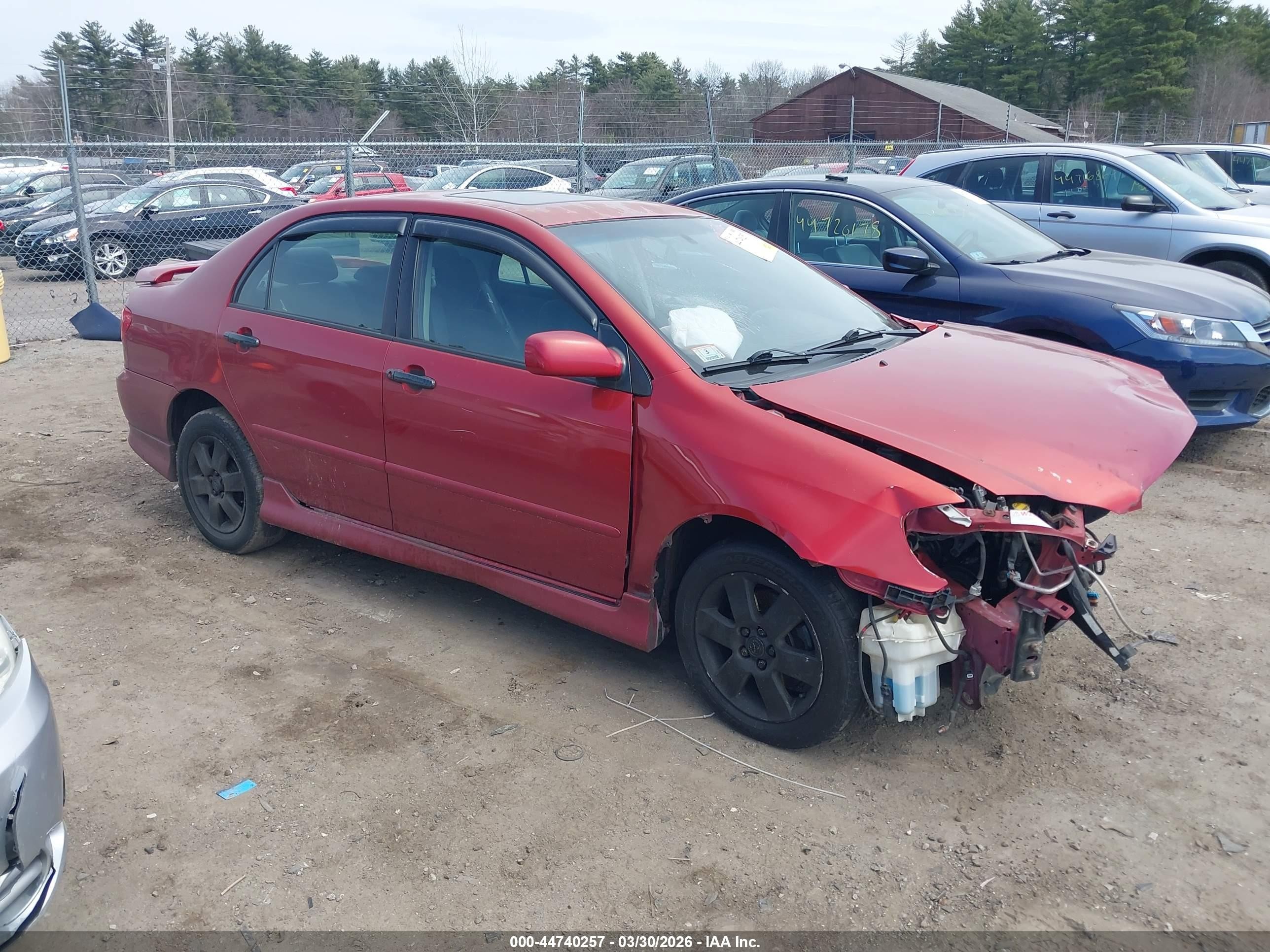 2006 Toyota Corolla CE, VIN 2T1BR32E66C680753 — Front end