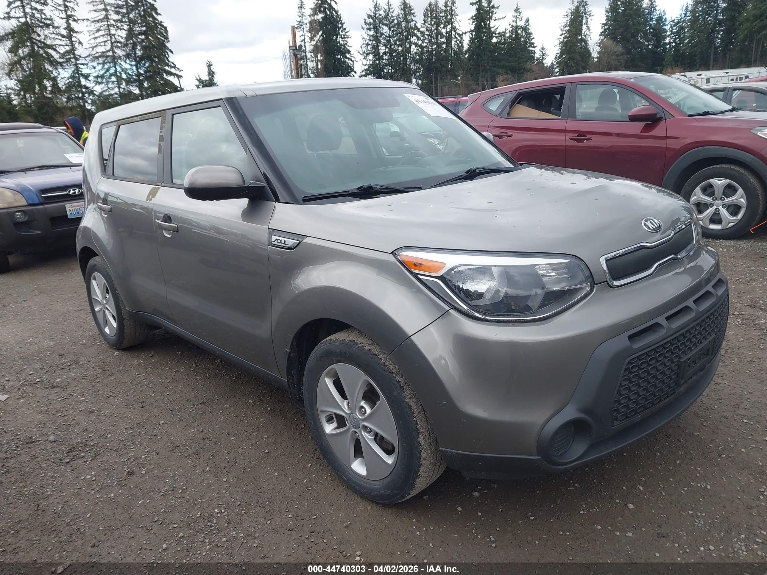 2015 Kia Soul, VIN KNDJN2A20F7191128 — Mechanical