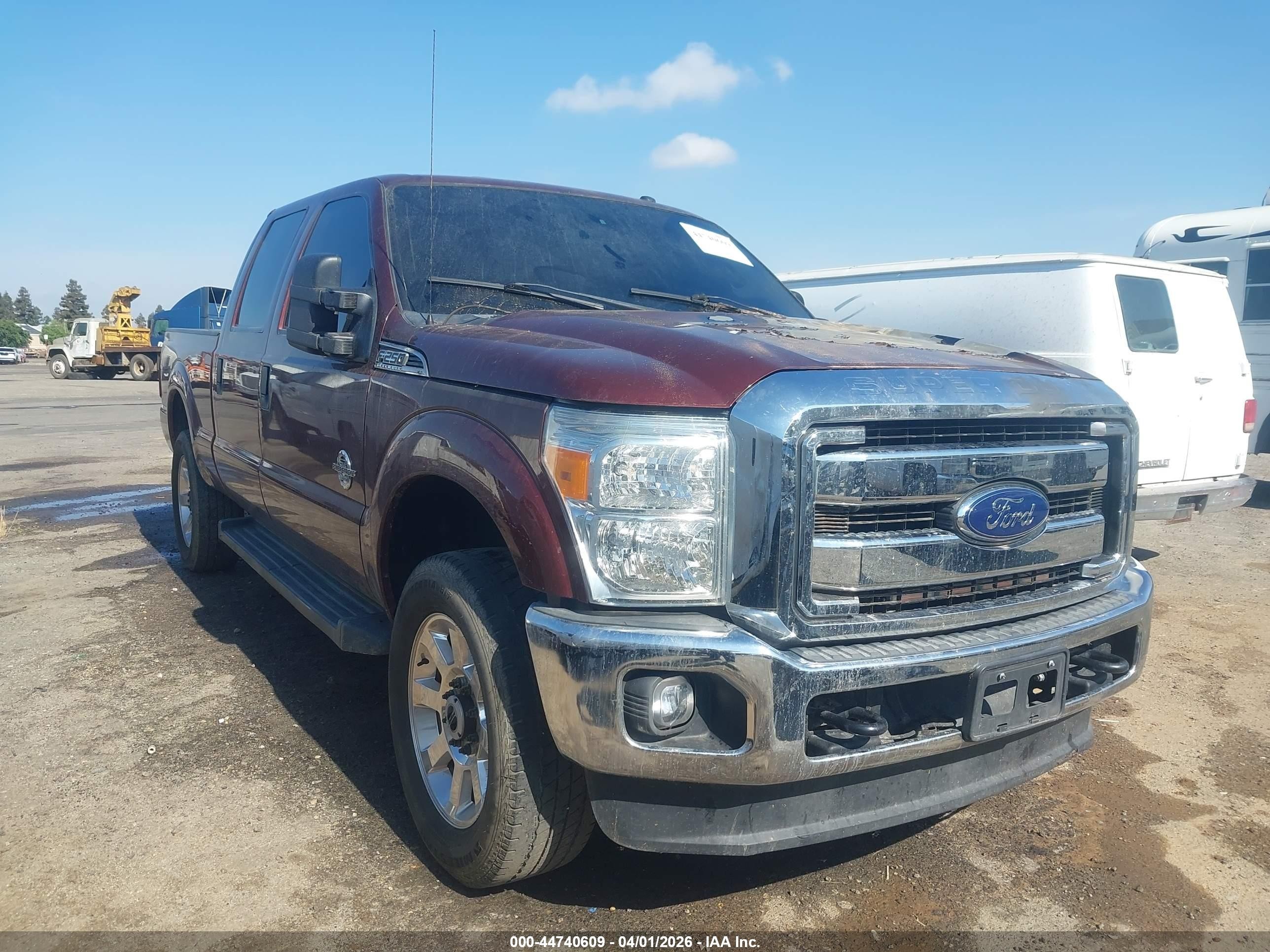 2015 Ford F-250 Lariat, VIN 1FT7W2BT4FEB63651 — Auction photo