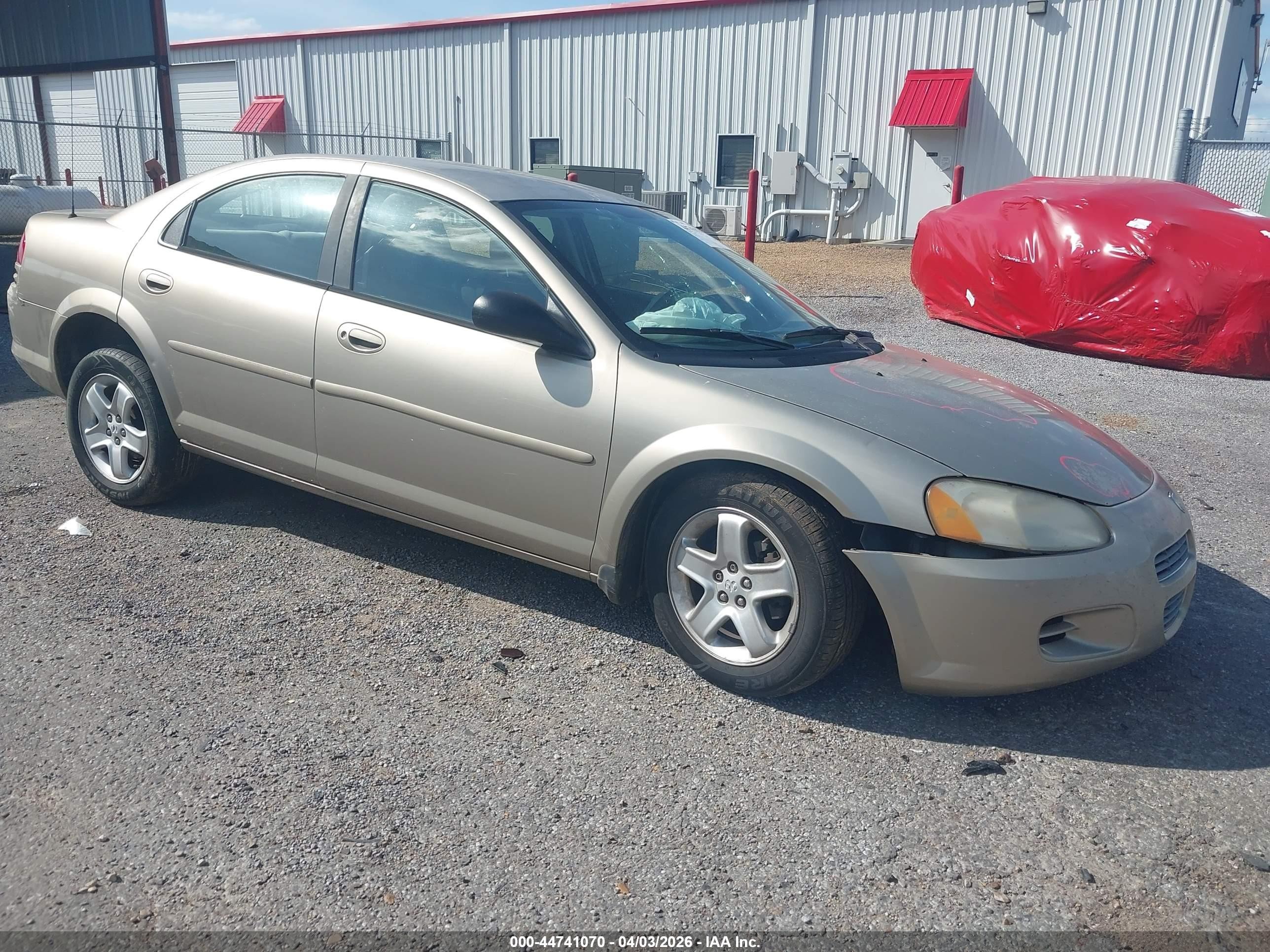 2002 Dodge Stratus SXT, VIN 1B3EL46X72N152972 — Бок