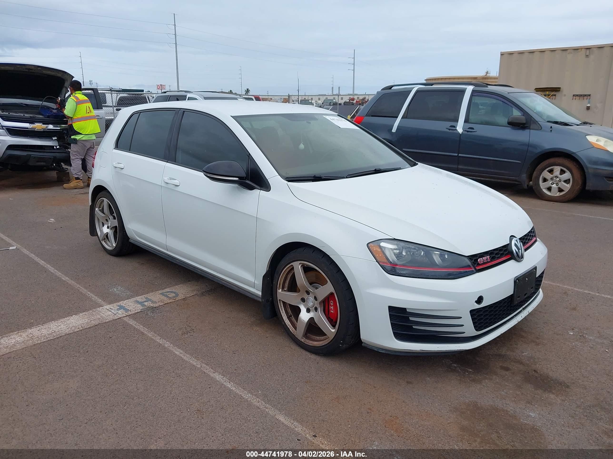 2017 Volkswagen Golf GTI S, VIN 3VW447AU8HM067659 — Not stated