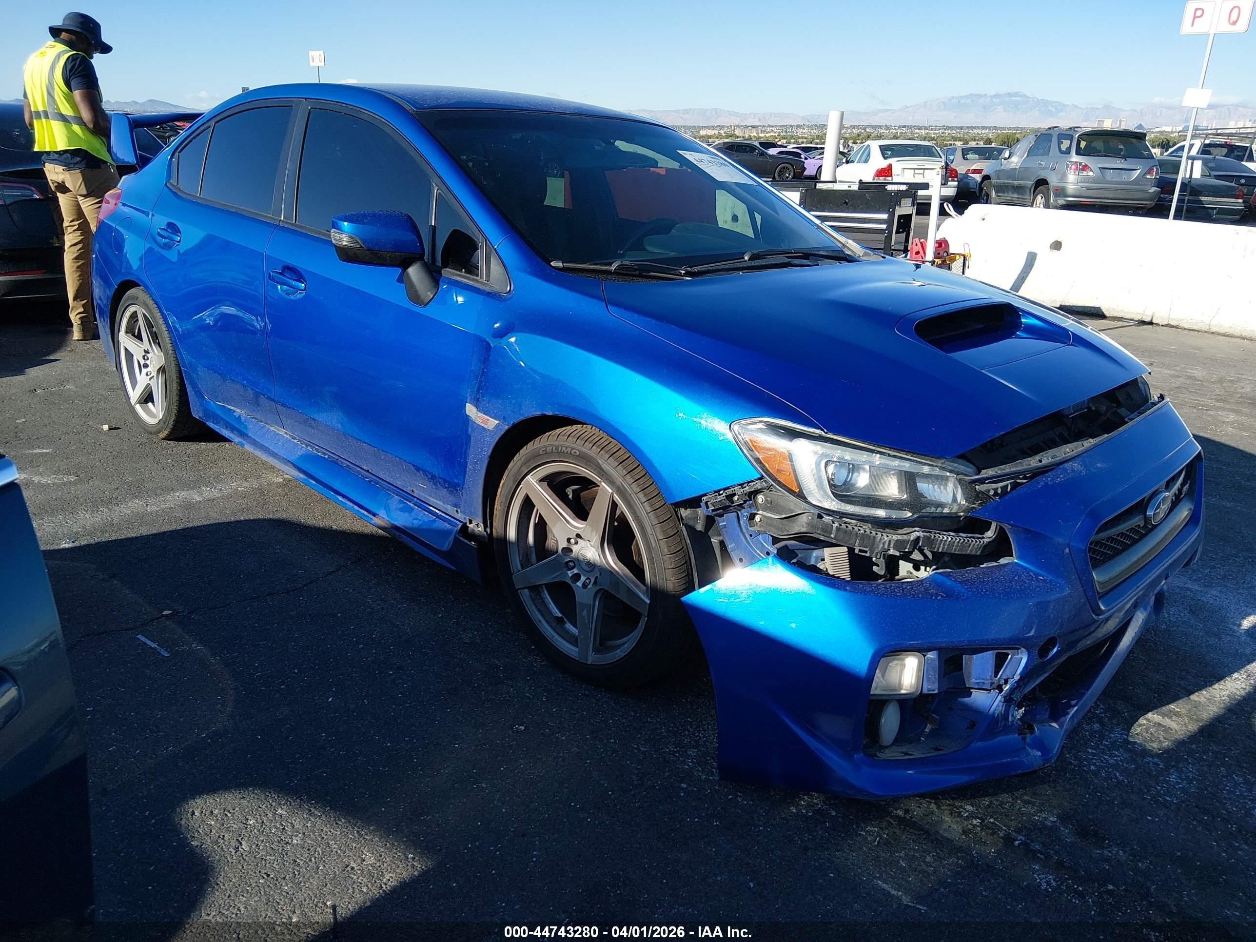 2016 Subaru WRX STI, VIN JF1VA2M60G9808387 — Front end