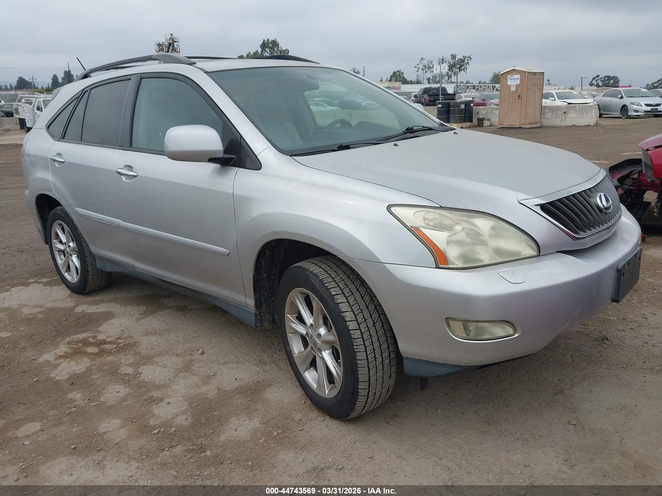 2009 Lexus RX 350, VIN 2T2GK31UX9C069014 — Fresh water flood