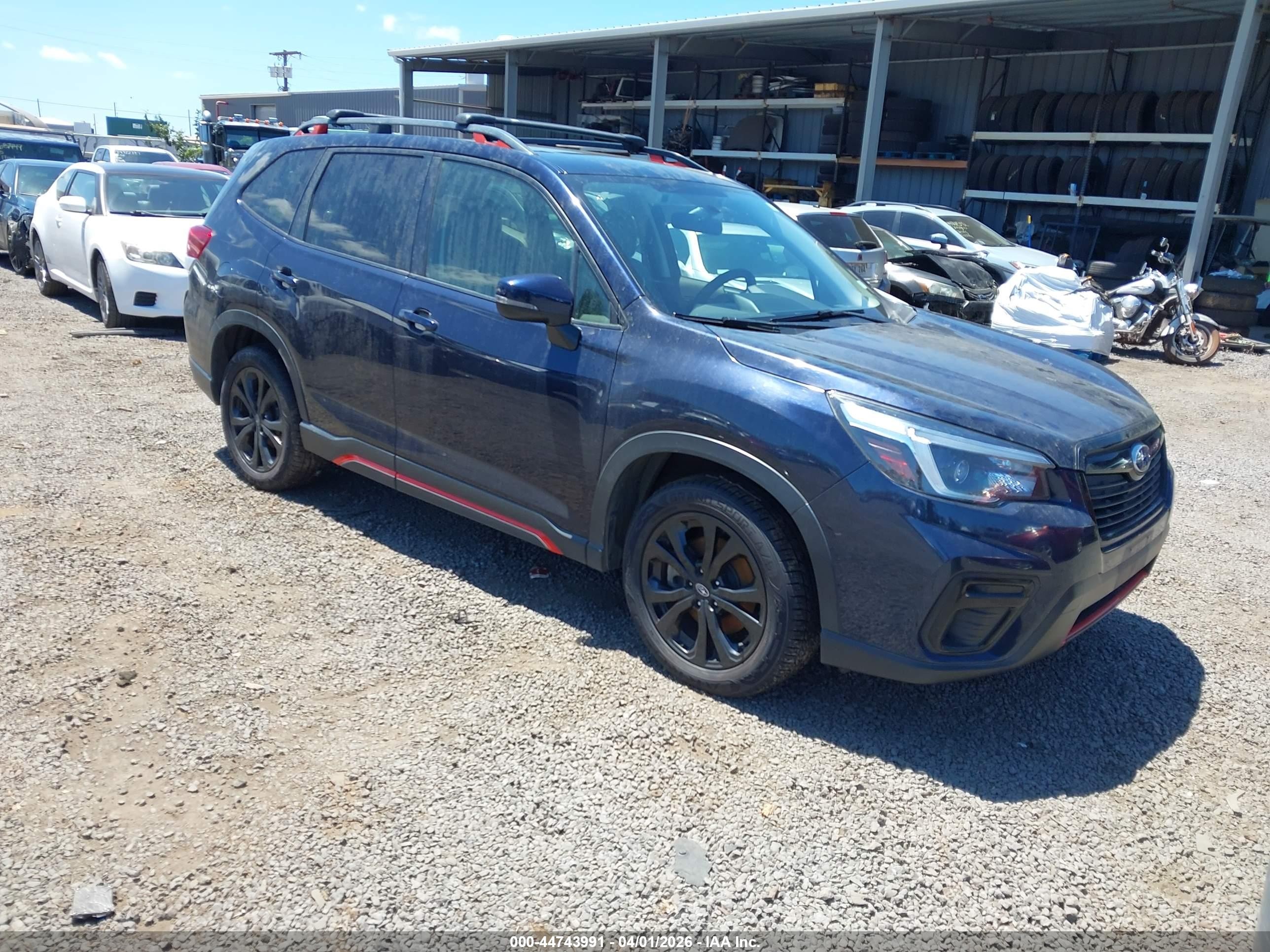 2021 Subaru Forester Special Sports, VIN JF2SKARC1MH551603 — Пресная вода