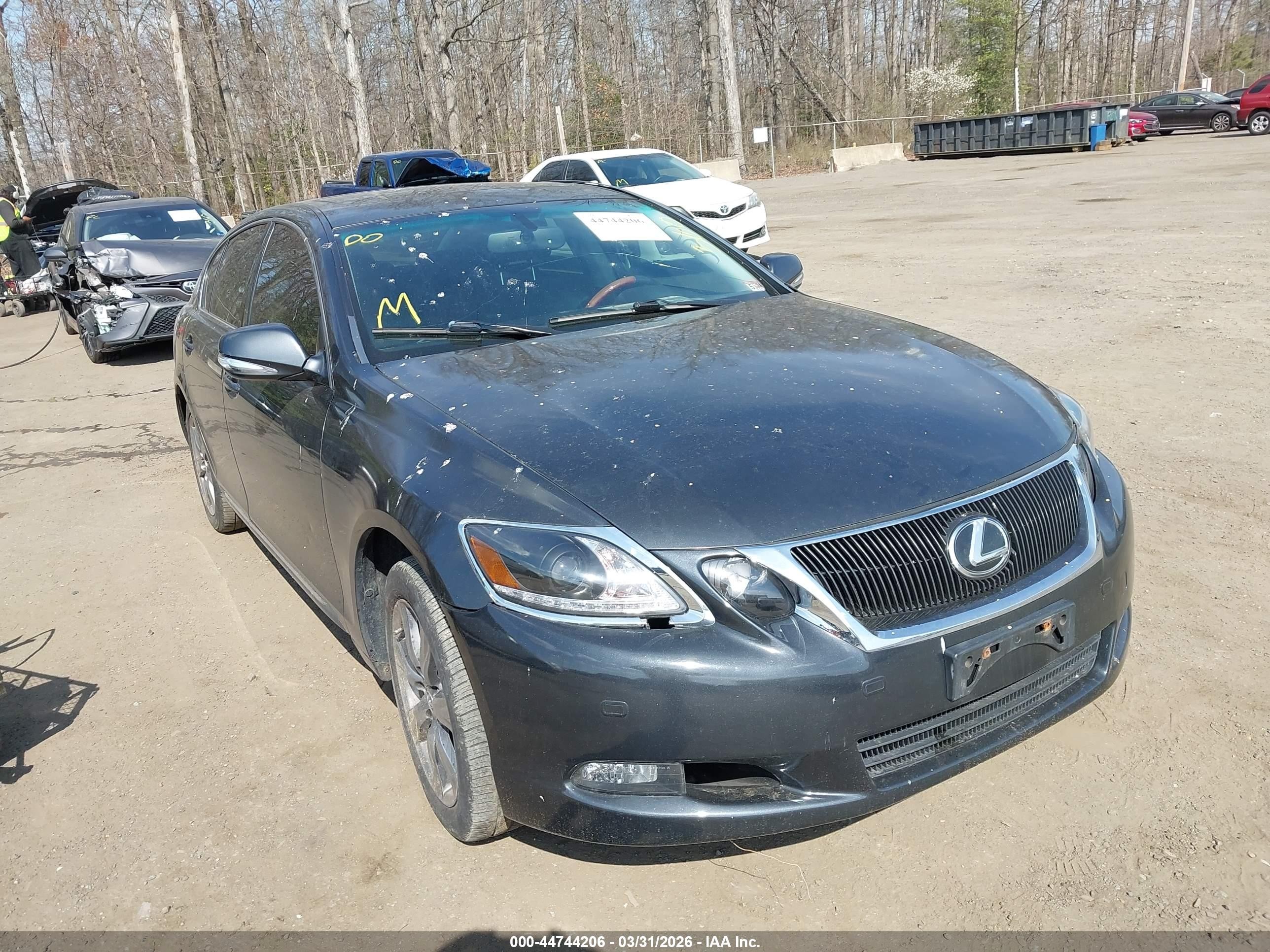 2011 Lexus GS 350, VIN JTHCE1KS2B0028354 — Зад