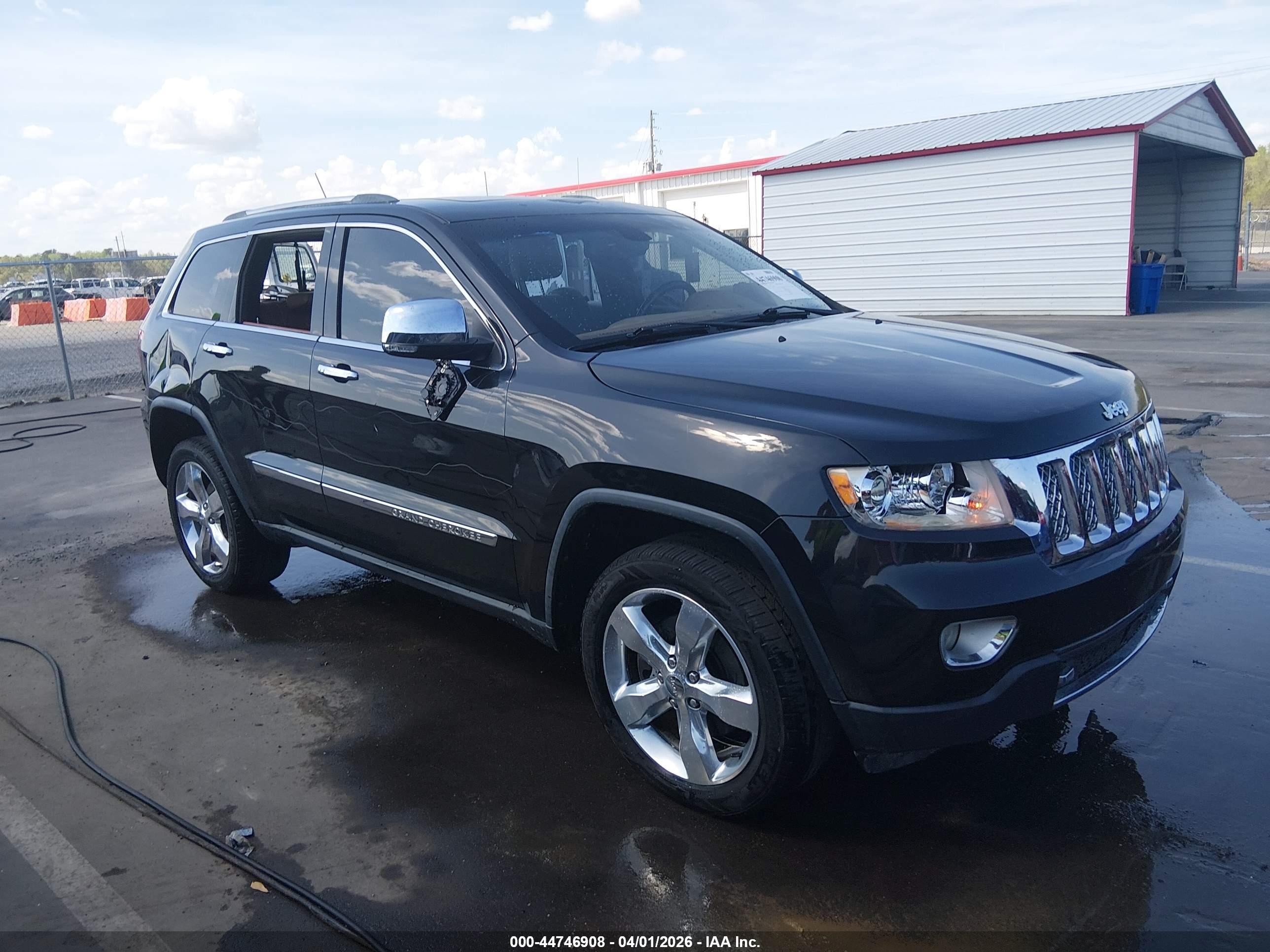 2012 Jeep Grand Cherokee Overland, VIN 1C4RJFCT7CC280578 — Vandalism