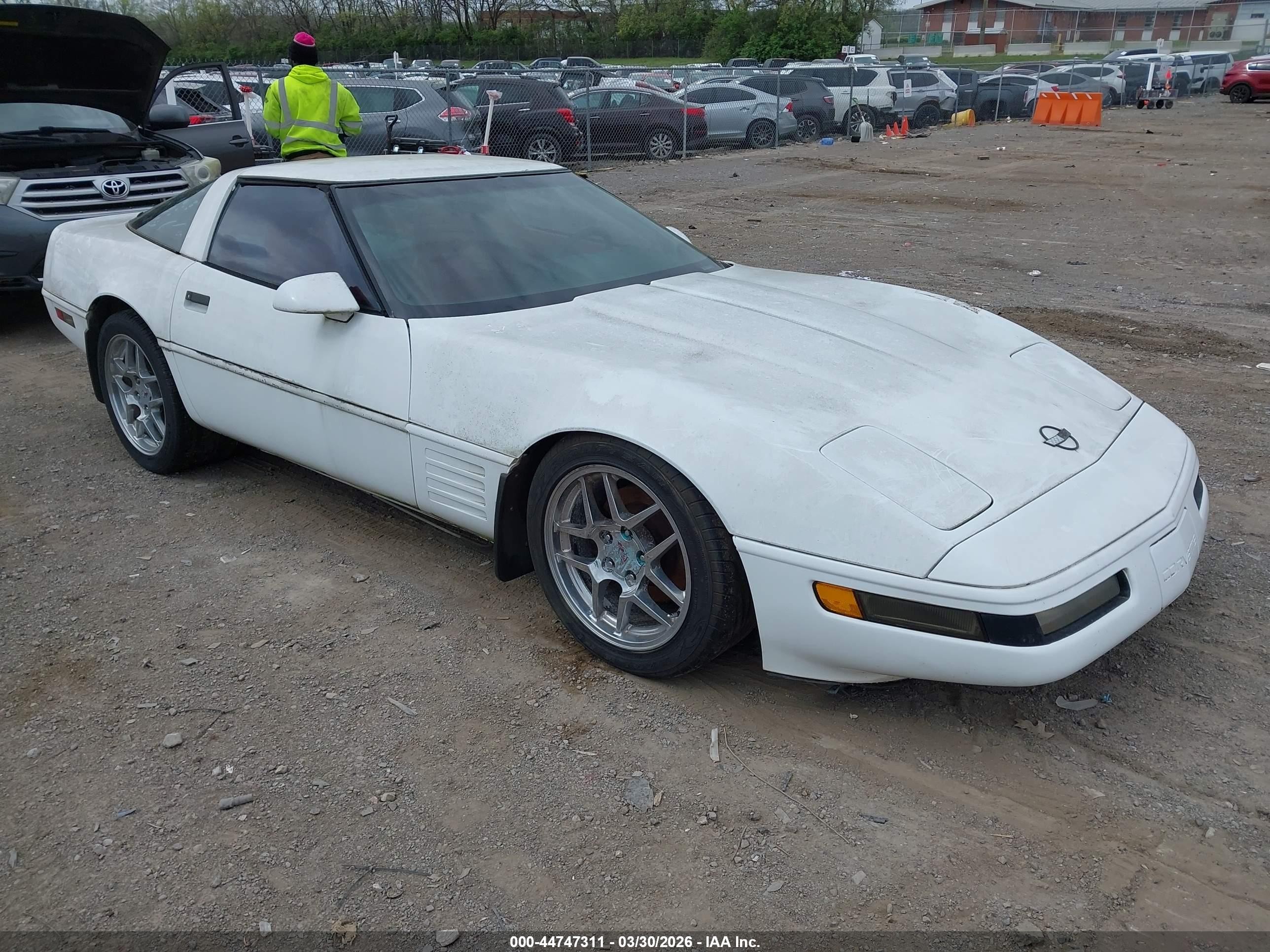 1993 Chevrolet Corvette, VIN 1G1YY23P6P5116275 — Normal wear