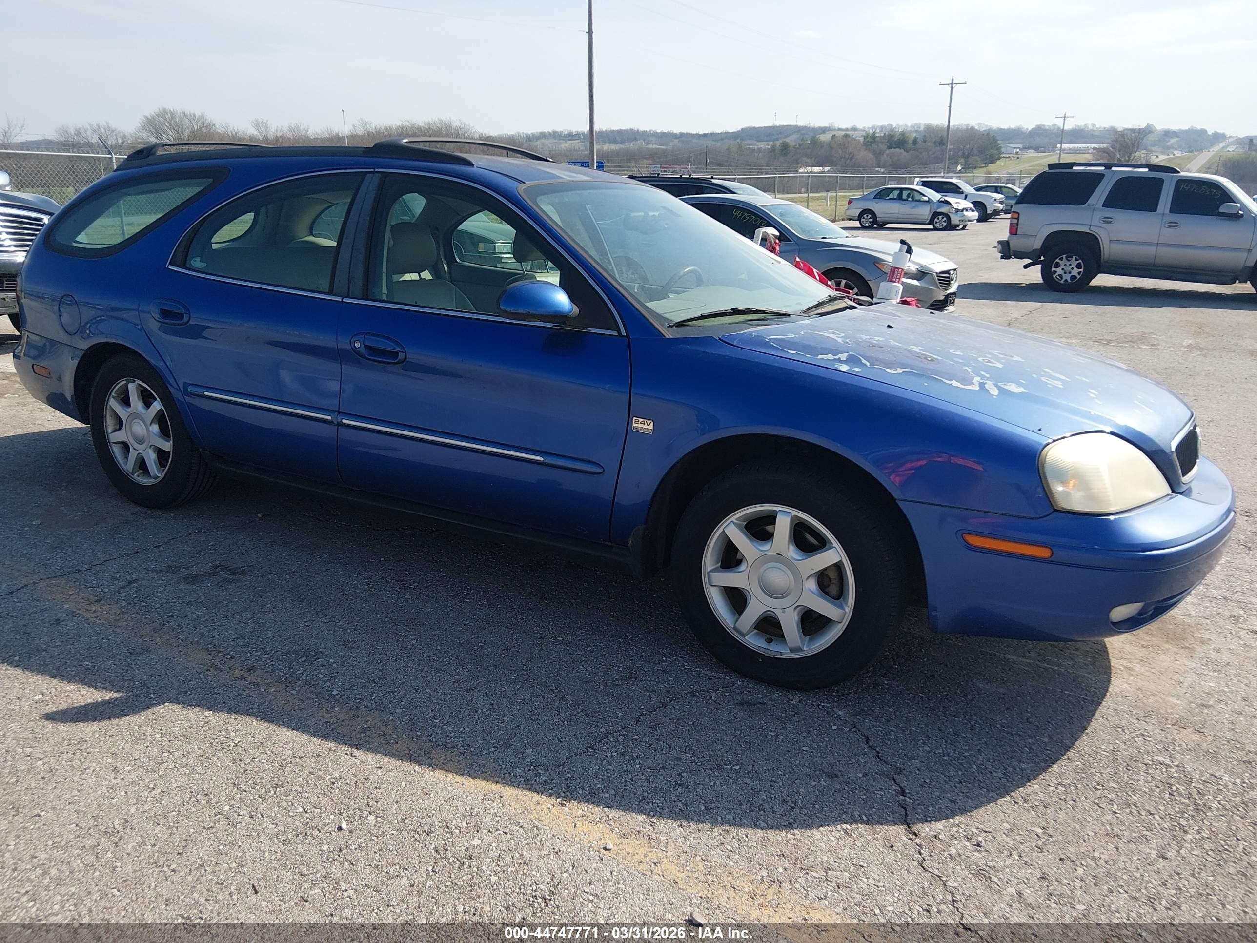2003 Mercury Sable LS Premium, VIN 1MEHM59S73A620270 — Roof