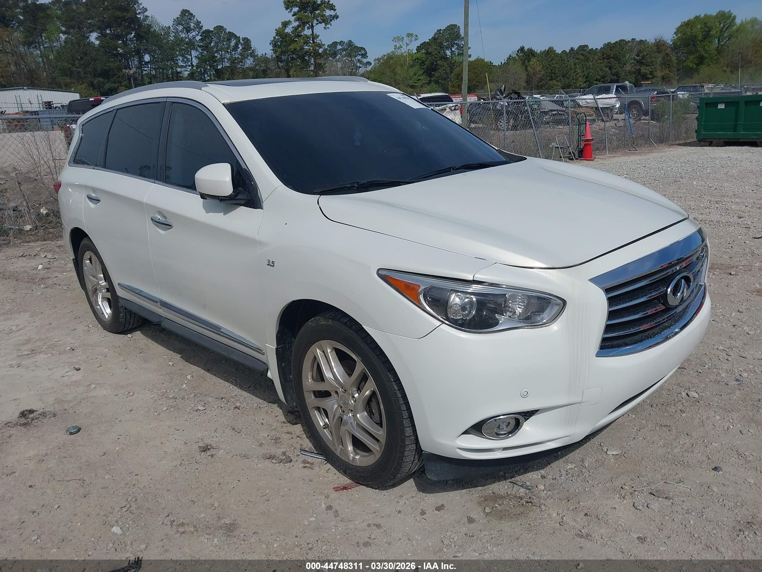 2014 Infiniti QX60, VIN 5N1AL0MMXEC508728 — Mechanical
