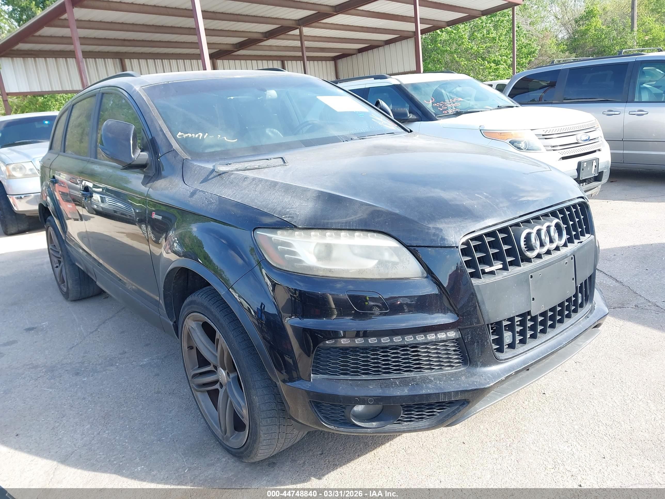 2014 Audi Q7 S line Prestige, VIN WA1DGAFE3ED006939 — Repossession
