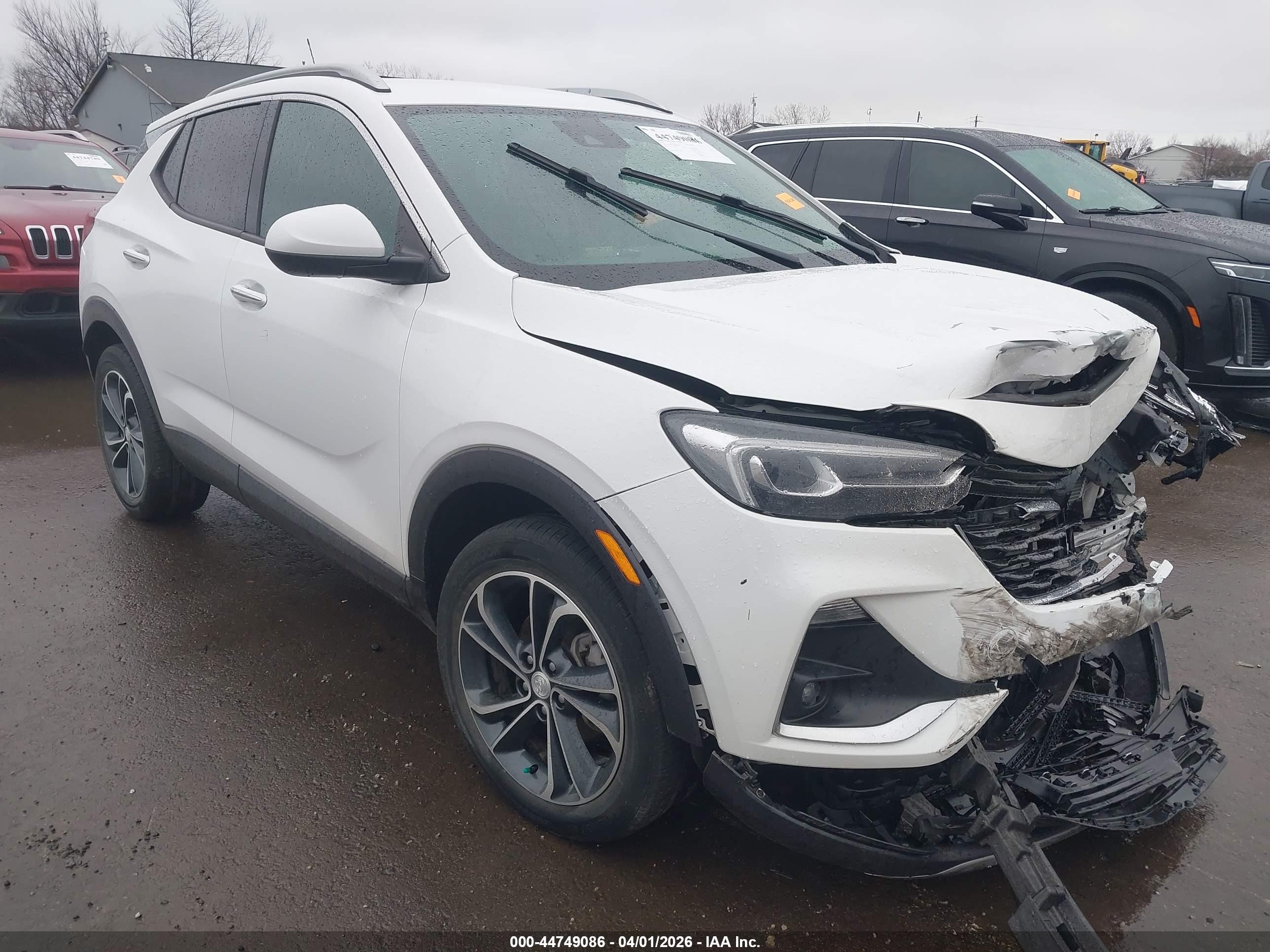 2021 Buick Encore GX Essence, VIN KL4MMFSL8MB071189 — Front end