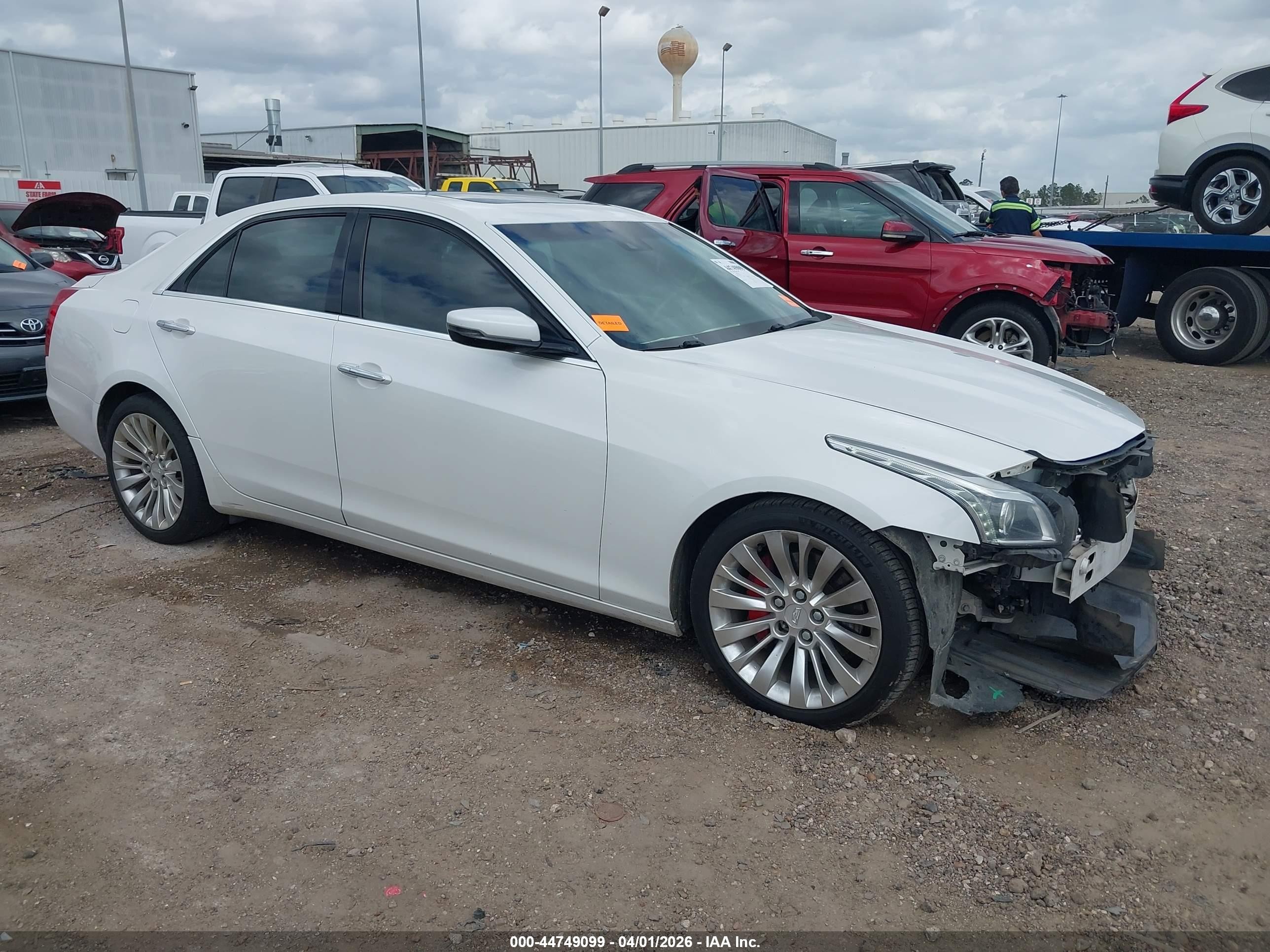 2016 Cadillac CTS Luxury Collection RWD, VIN 1G6AR5SX2G0195291 — Theft recovery