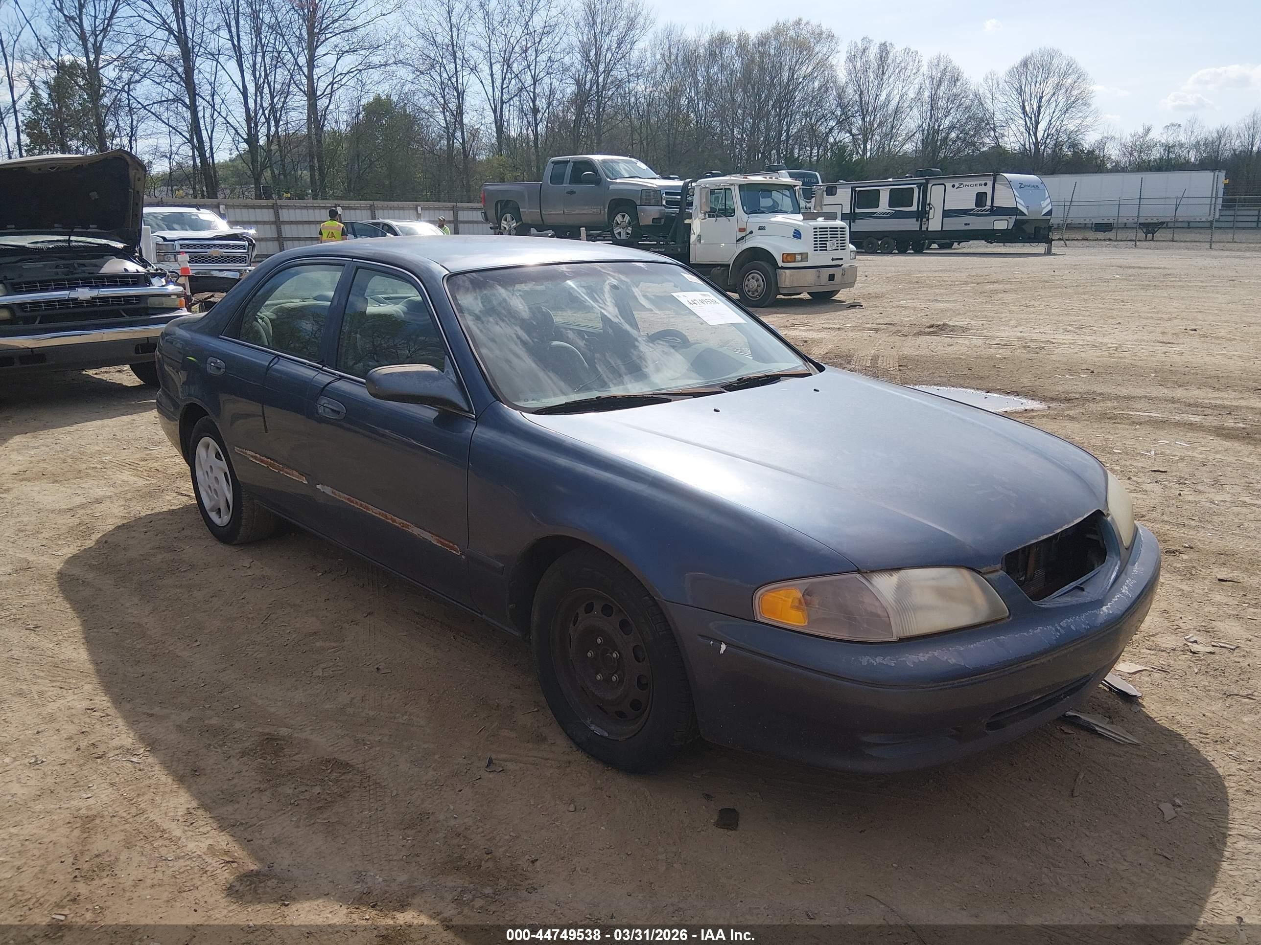 2002 Mazda 626 LX, VIN 1YVGF22C125264148 — Mechanical