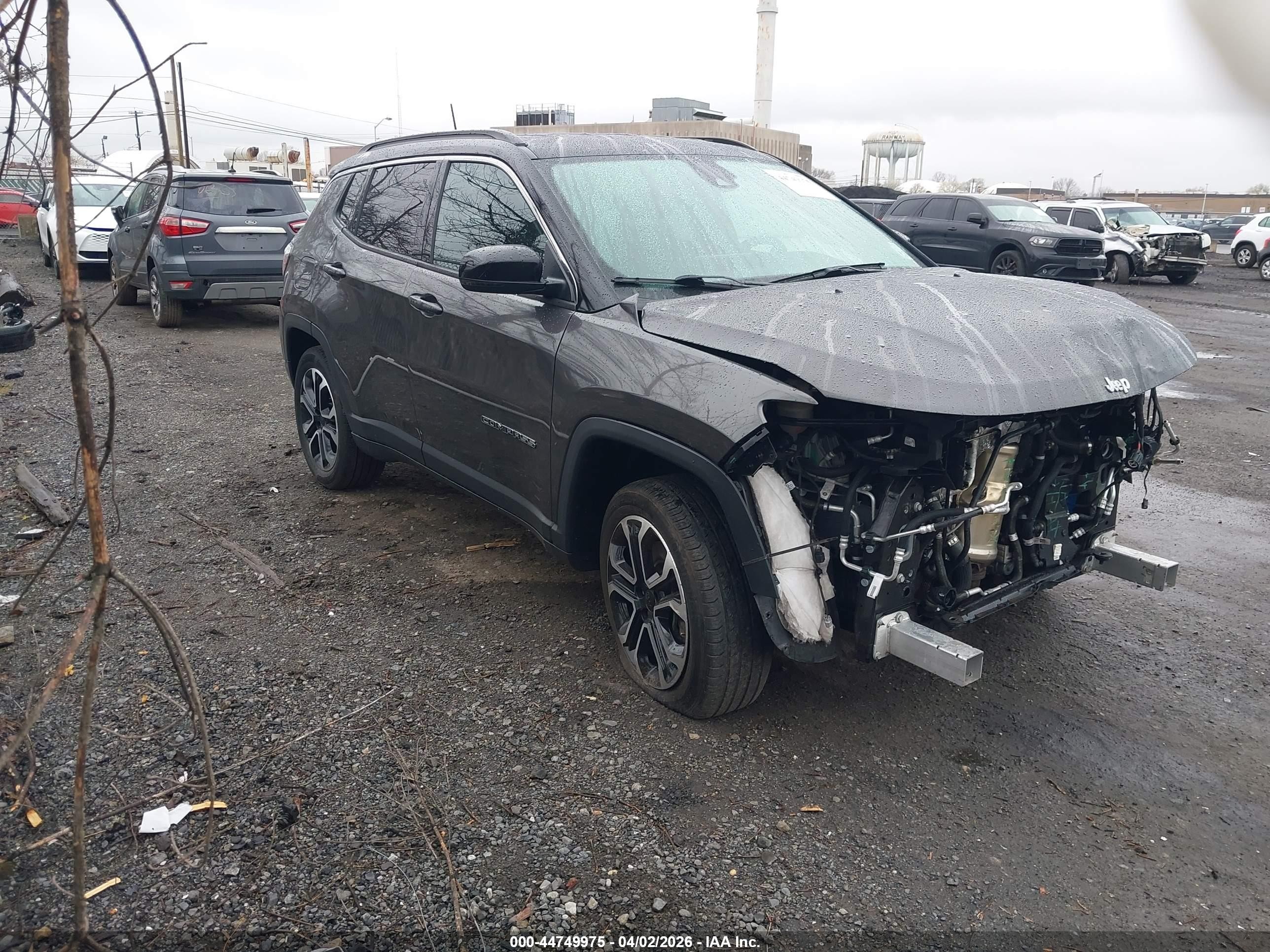 2023 Jeep Compass Limited, VIN 3C4NJDCN9PT574823 — Front end