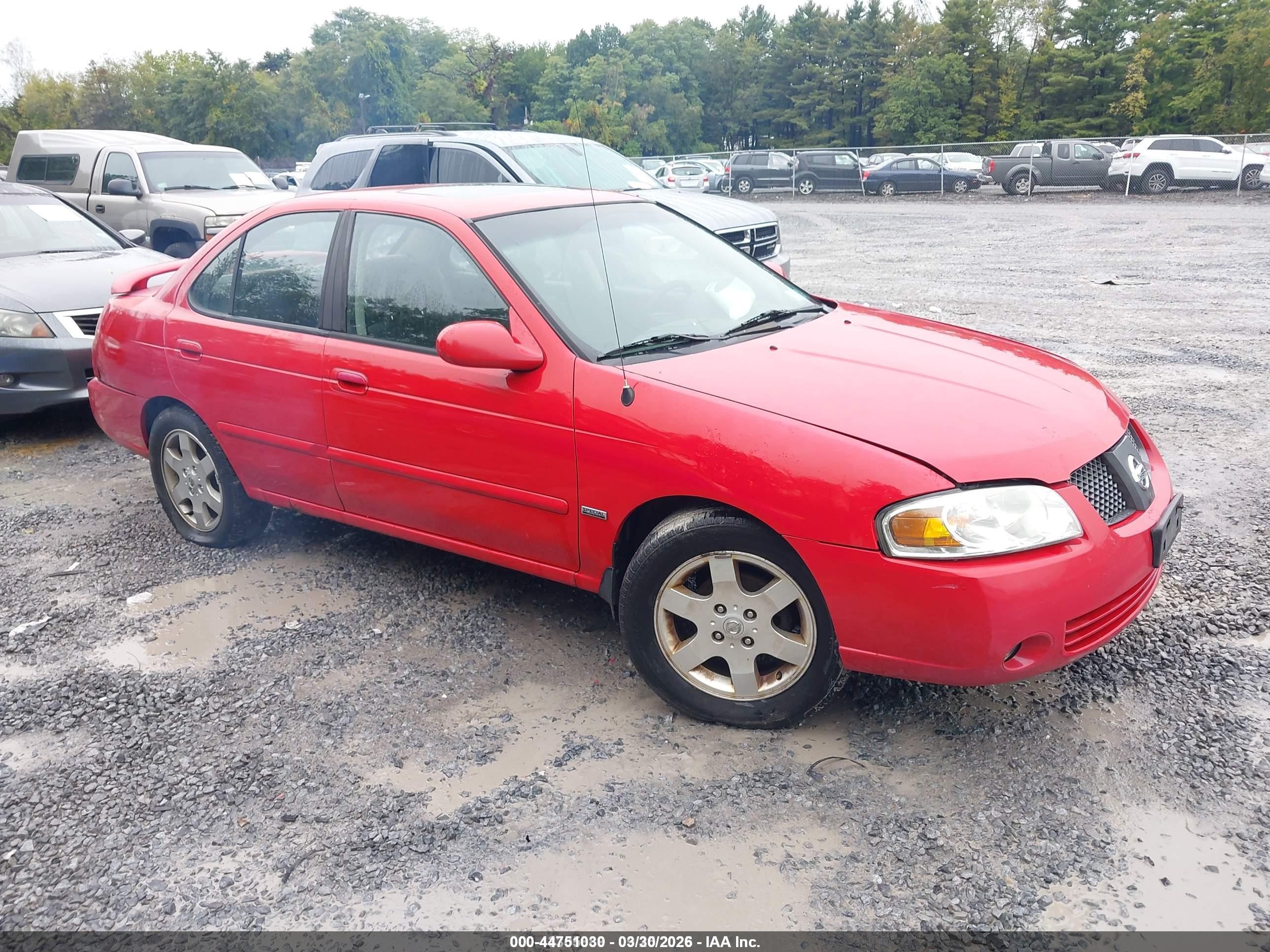 2005 Nissan Sentra S, VIN 3N1CB51A65L515867 — Не указано