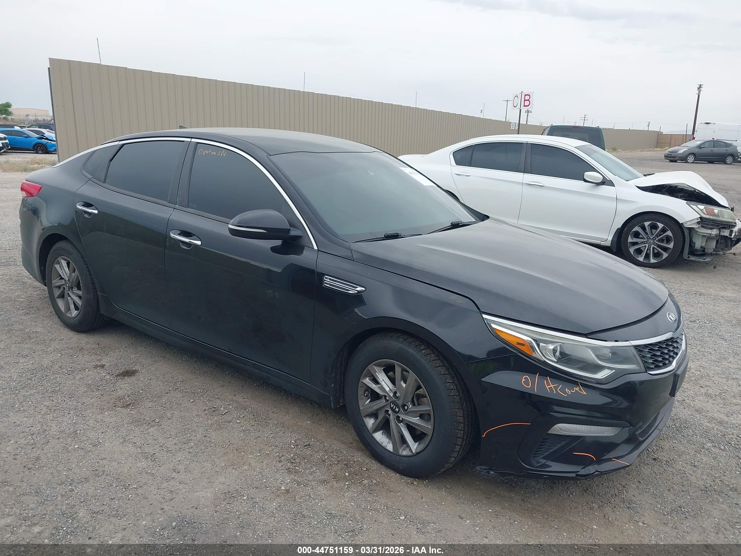 2019 Kia Optima LX, VIN 5XXGT4L3XKG325338 — Undercarriage