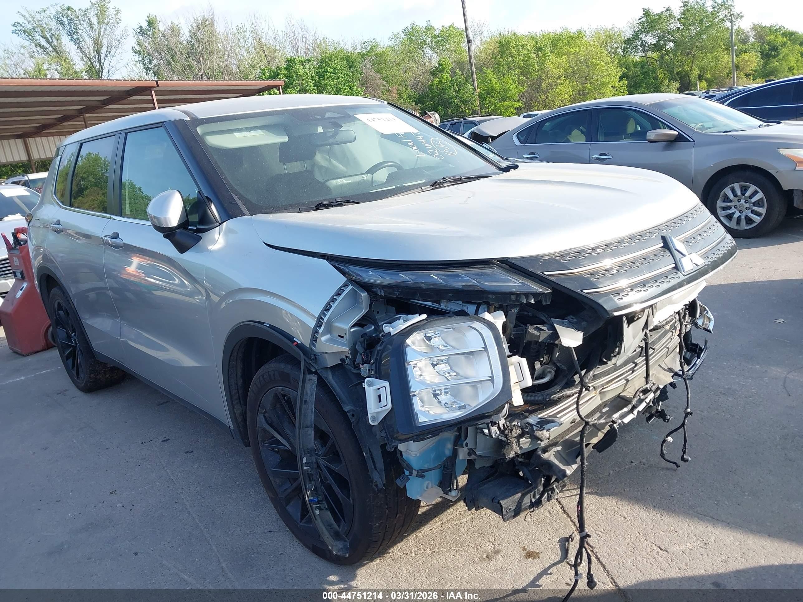 2024 Mitsubishi Outlander SE, VIN JA4J3VA85RZ026447 — Repossession