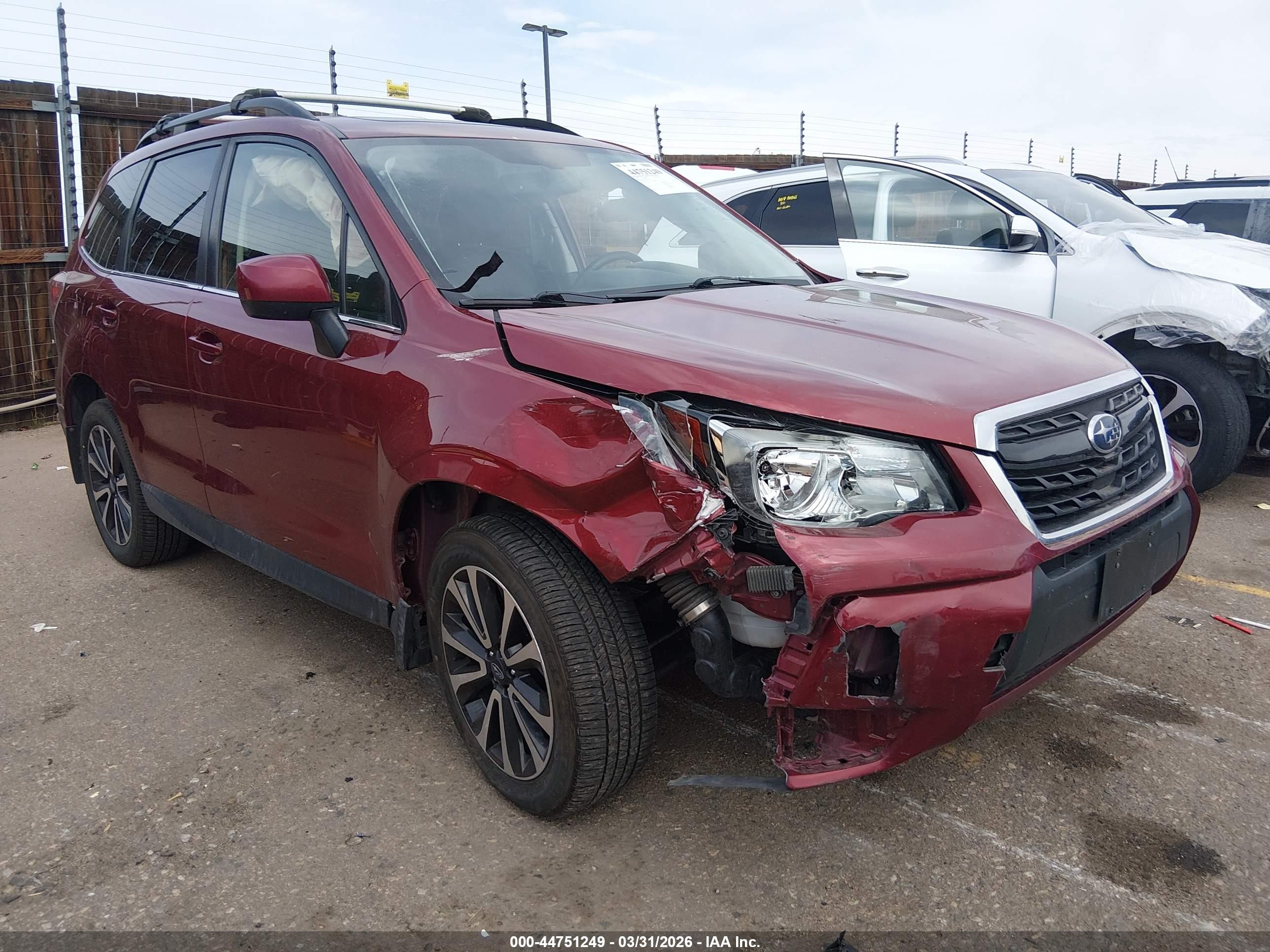 2017 Subaru Forester Premium, VIN JF2SJGECXHH427055 — Side