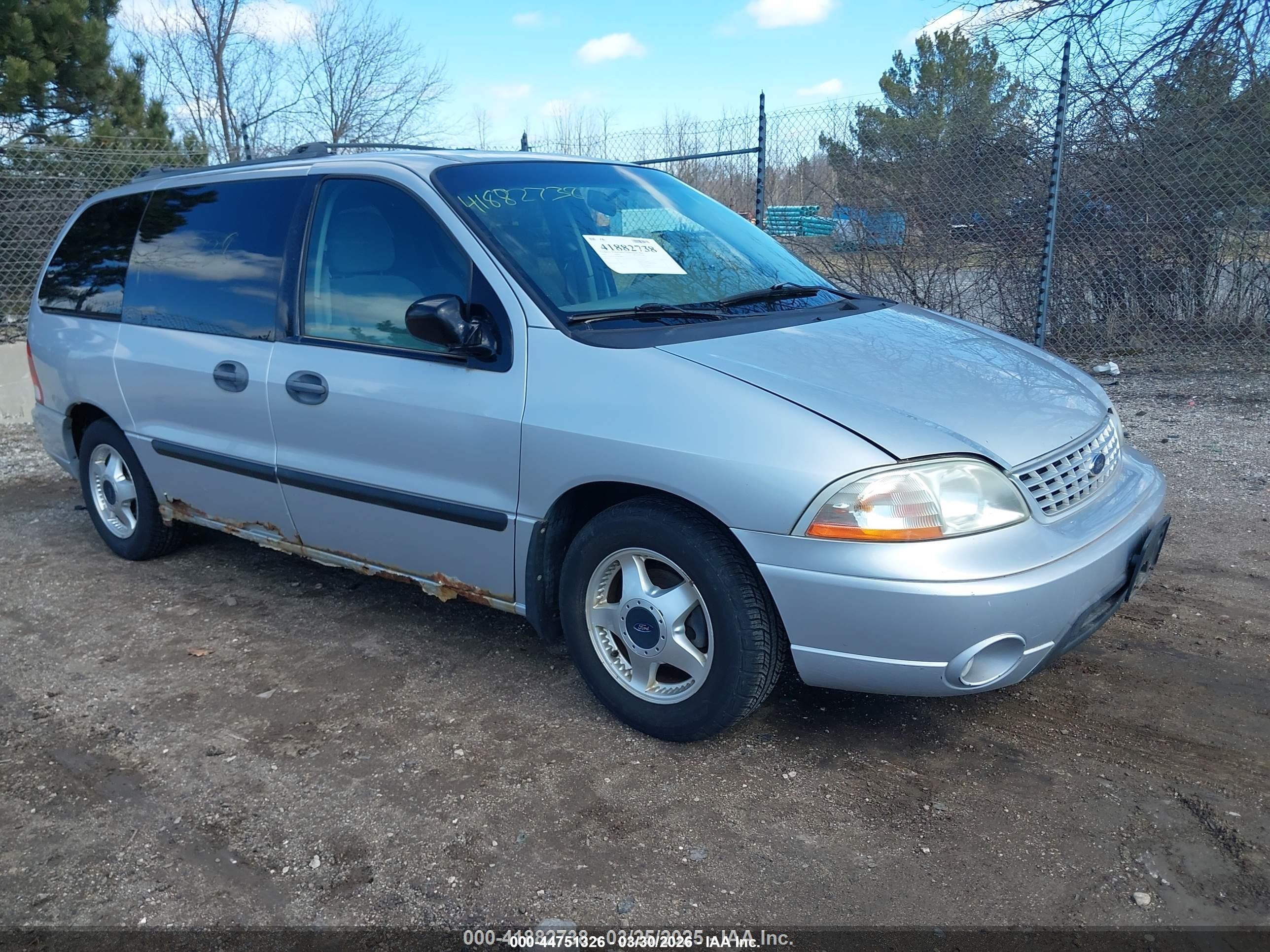 2003 Ford Windstar LX, VIN 2FMZA51433BB78003 — Side