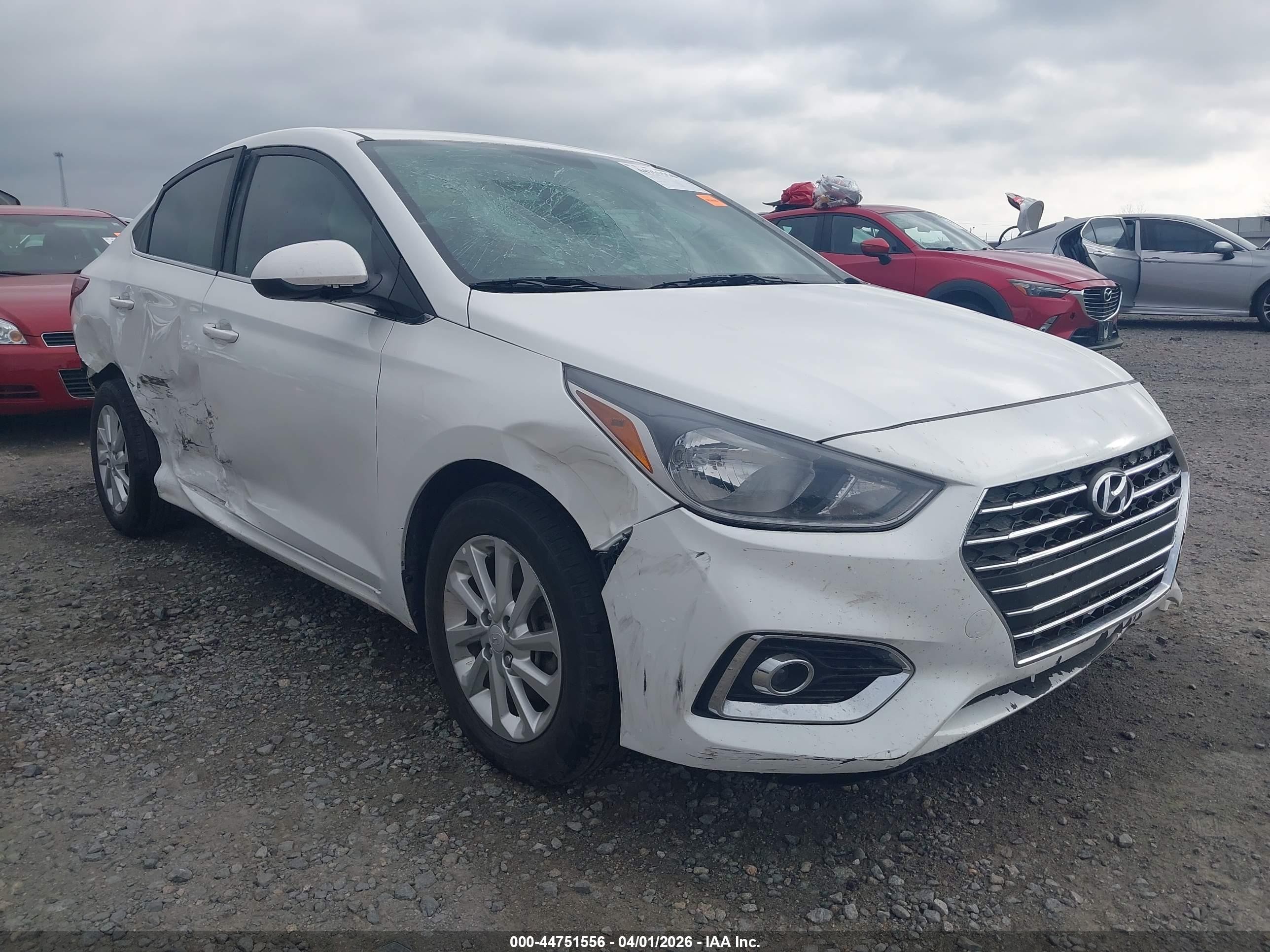 2022 Hyundai Accent SE, VIN 3KPC24A63NE186035 — Side