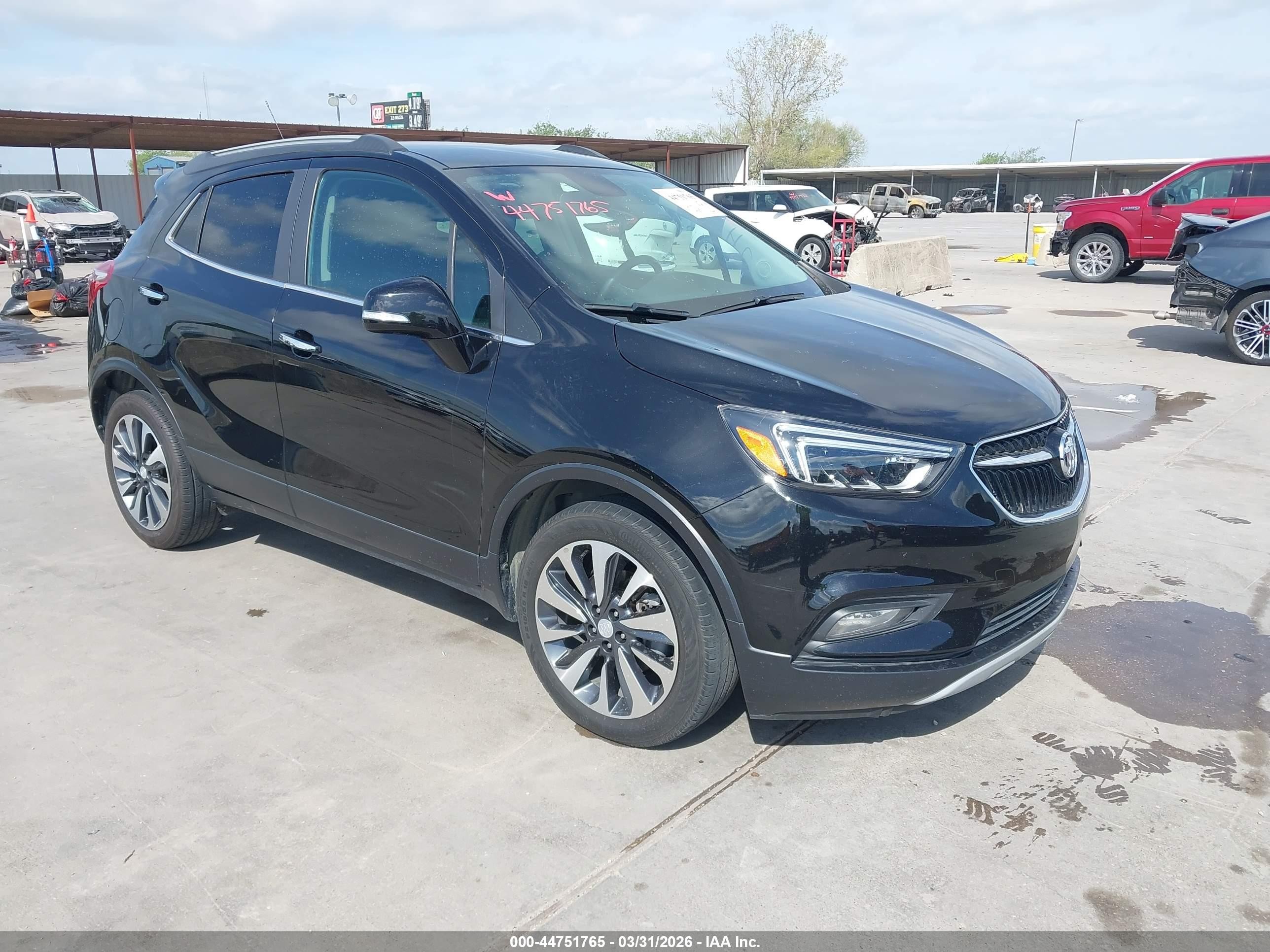 2019 Buick Encore Essence, VIN KL4CJCSM8KB916793 — Rear end