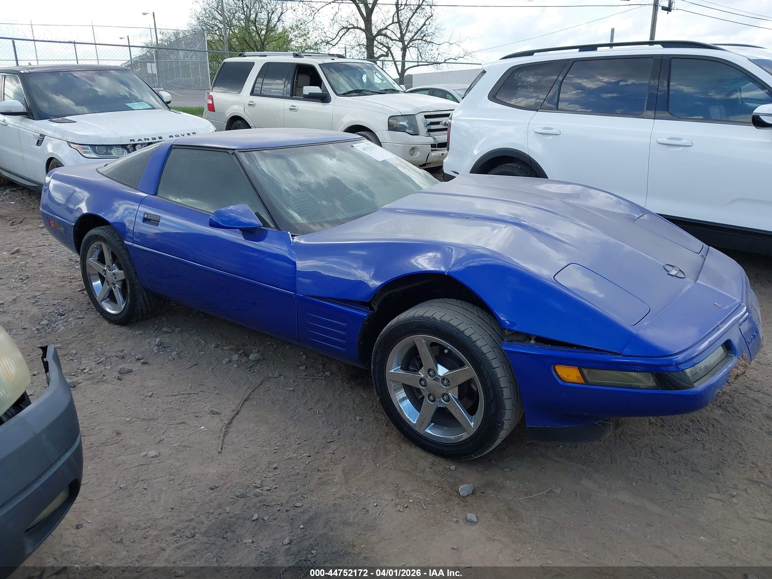 1994 Chevrolet Corvette, VIN 1G1YY22P8R5121580 — Undercarriage