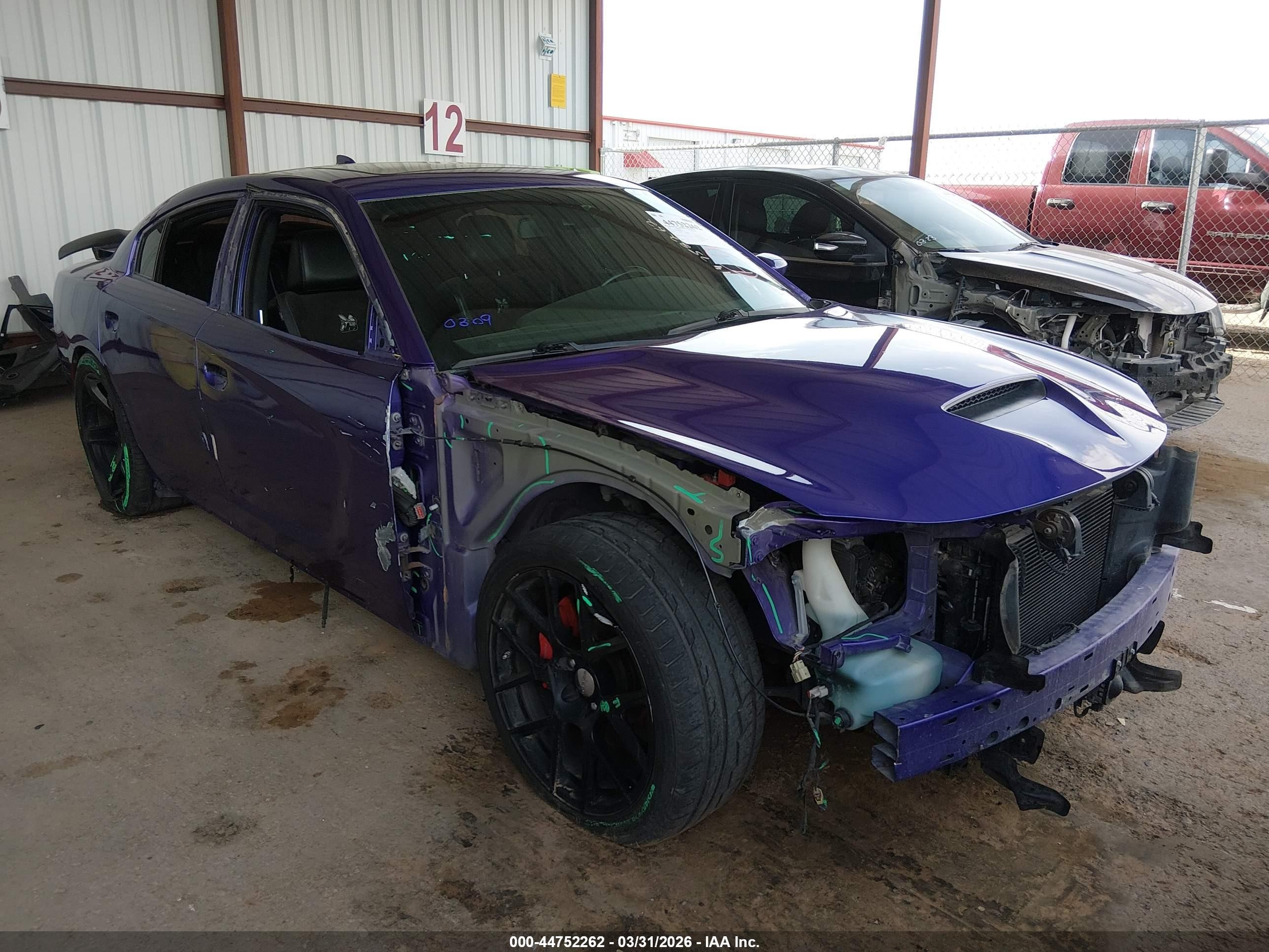 2018 Dodge Charger R/T Scat Pack, VIN 2C3CDXGJ9JH306916 — Front end