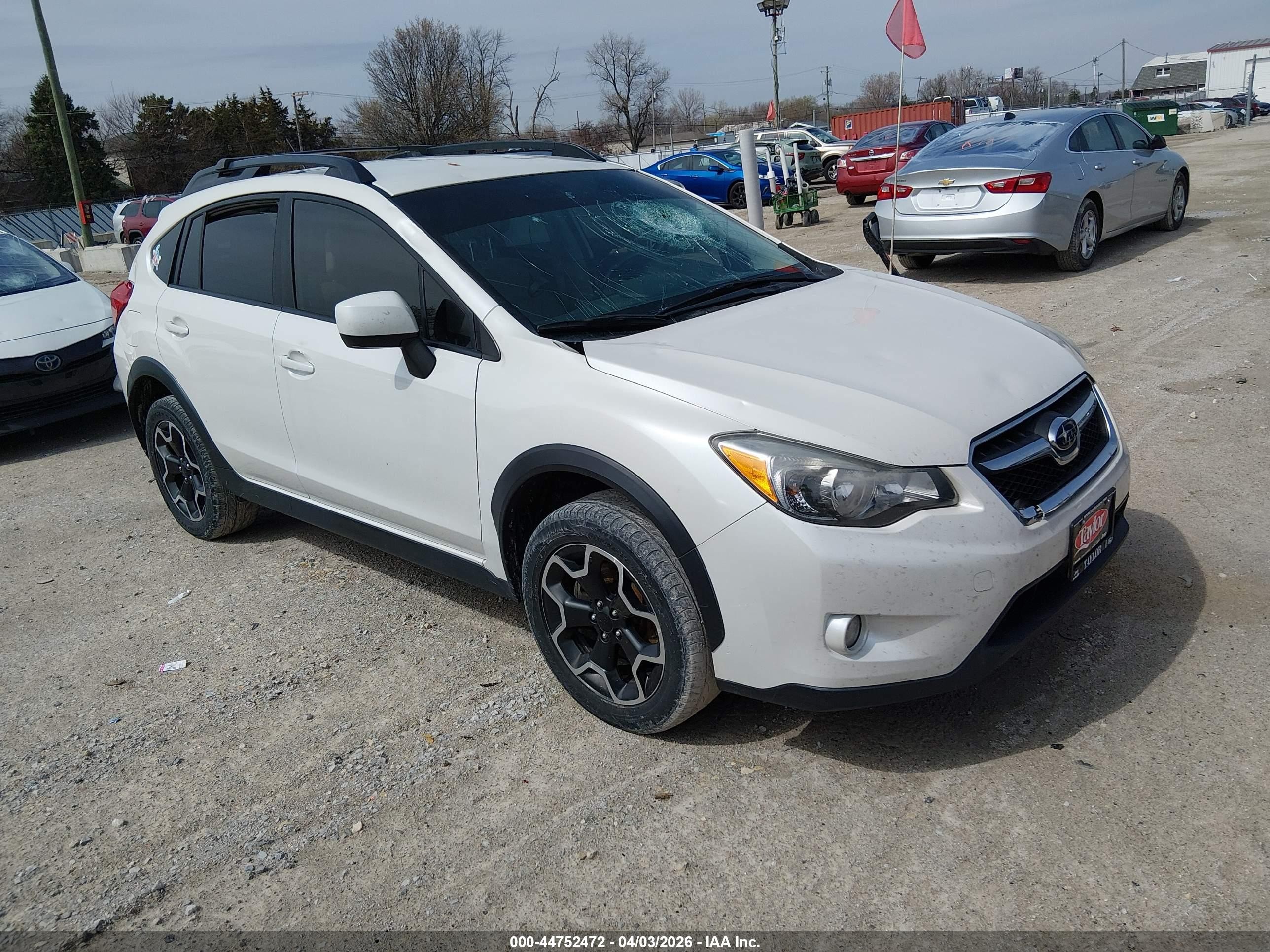 2014 Subaru Crosstrek Limited, VIN JF2GPAGC4E8255308 — Storm