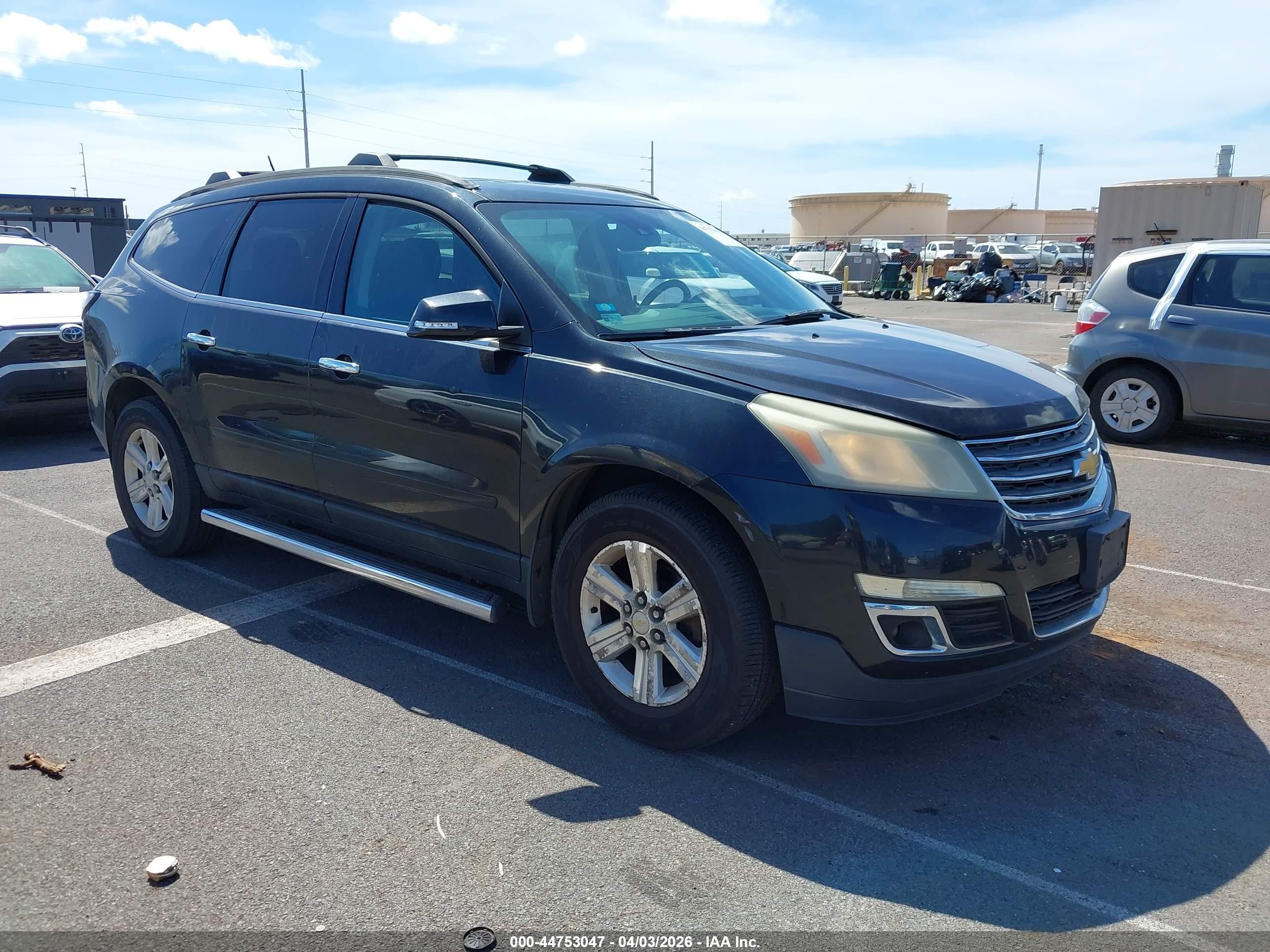 2014 Chevrolet Traverse LT, VIN 1GNKRHKD8EJ109649 — Water / flood