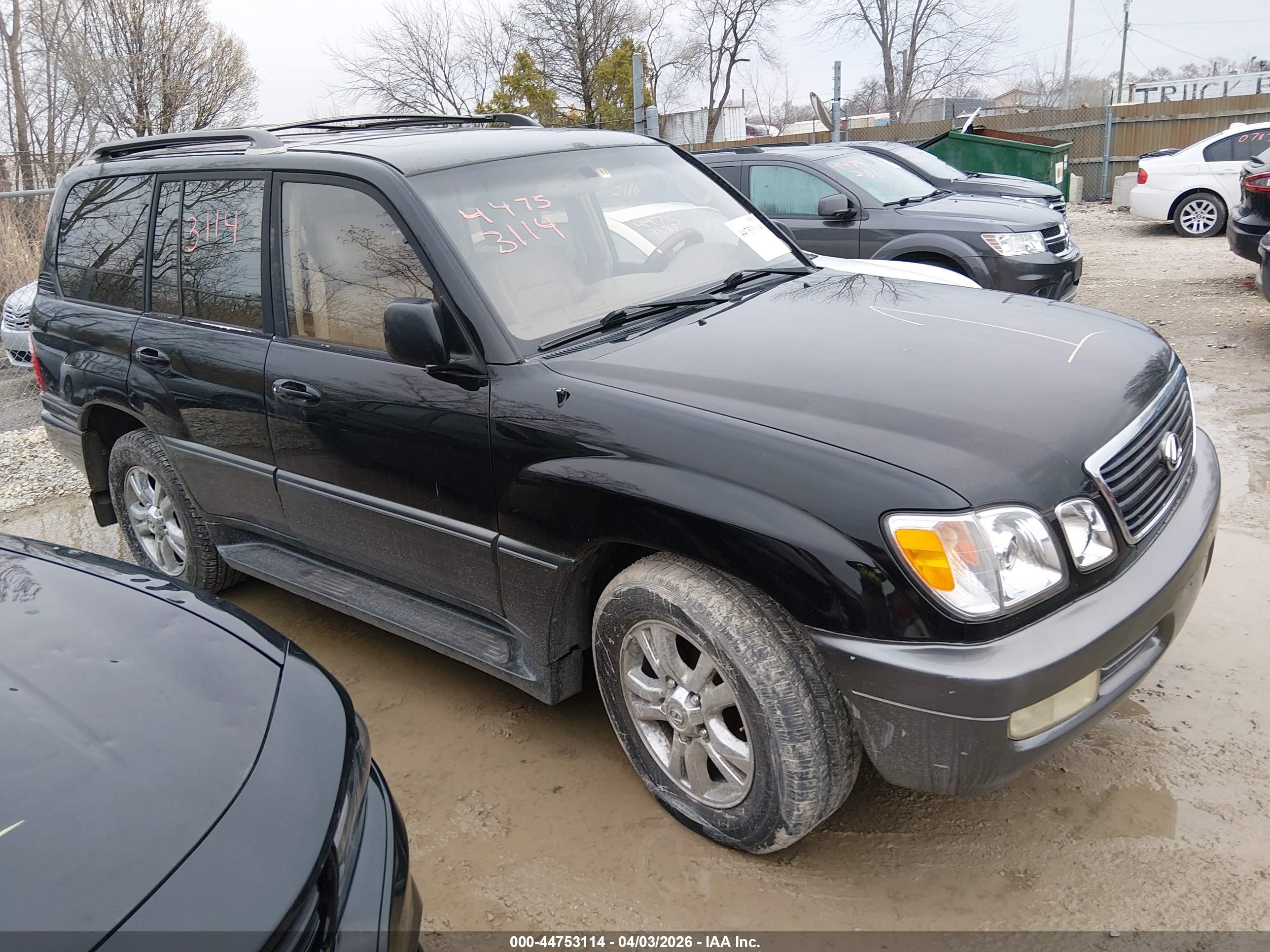 1999 Lexus LX 470, VIN JT6HT00W6X0051616 — Normal wear