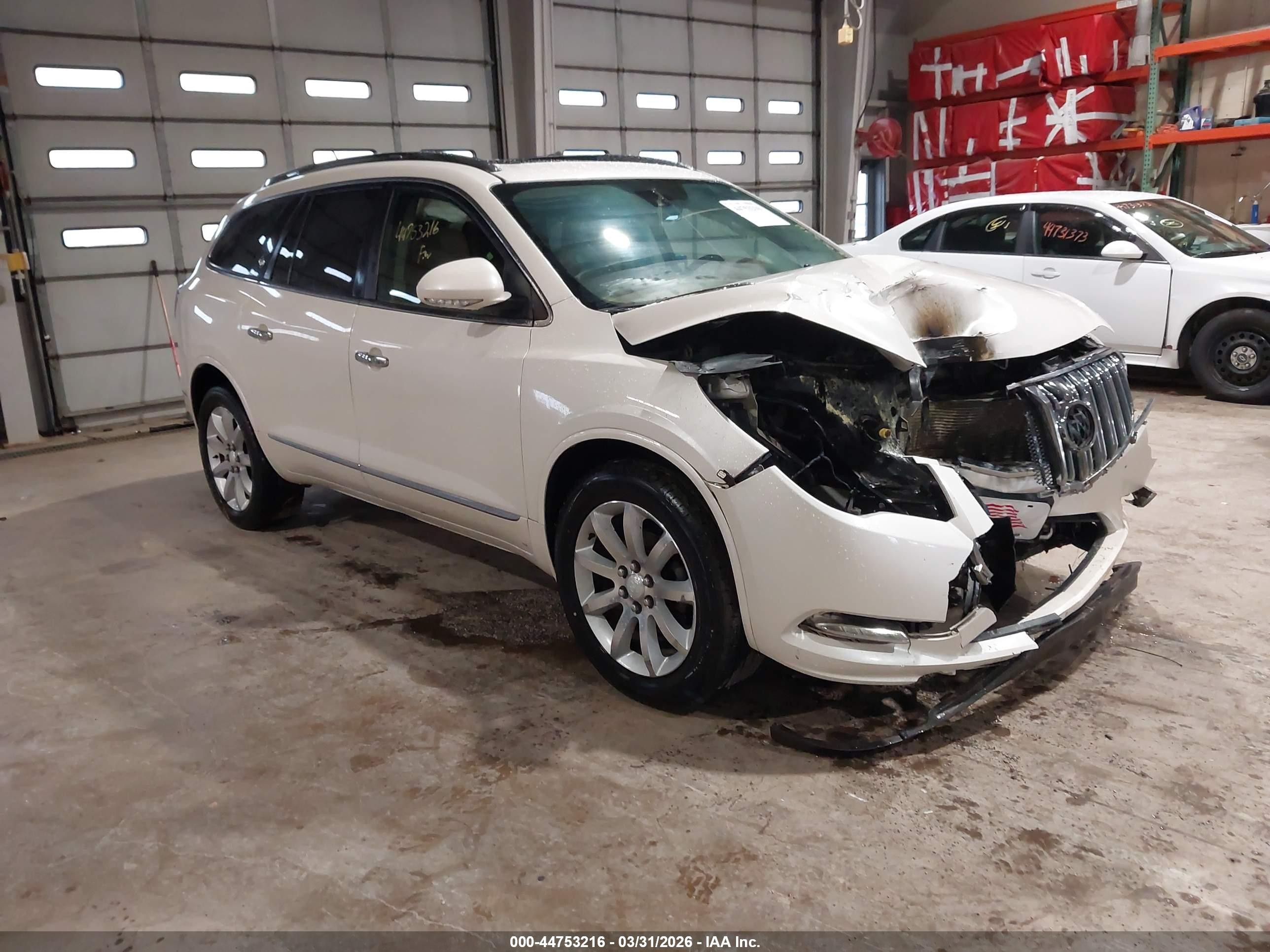 2015 Buick Enclave Premium, VIN 5GAKVCKD5FJ183721 — Front end