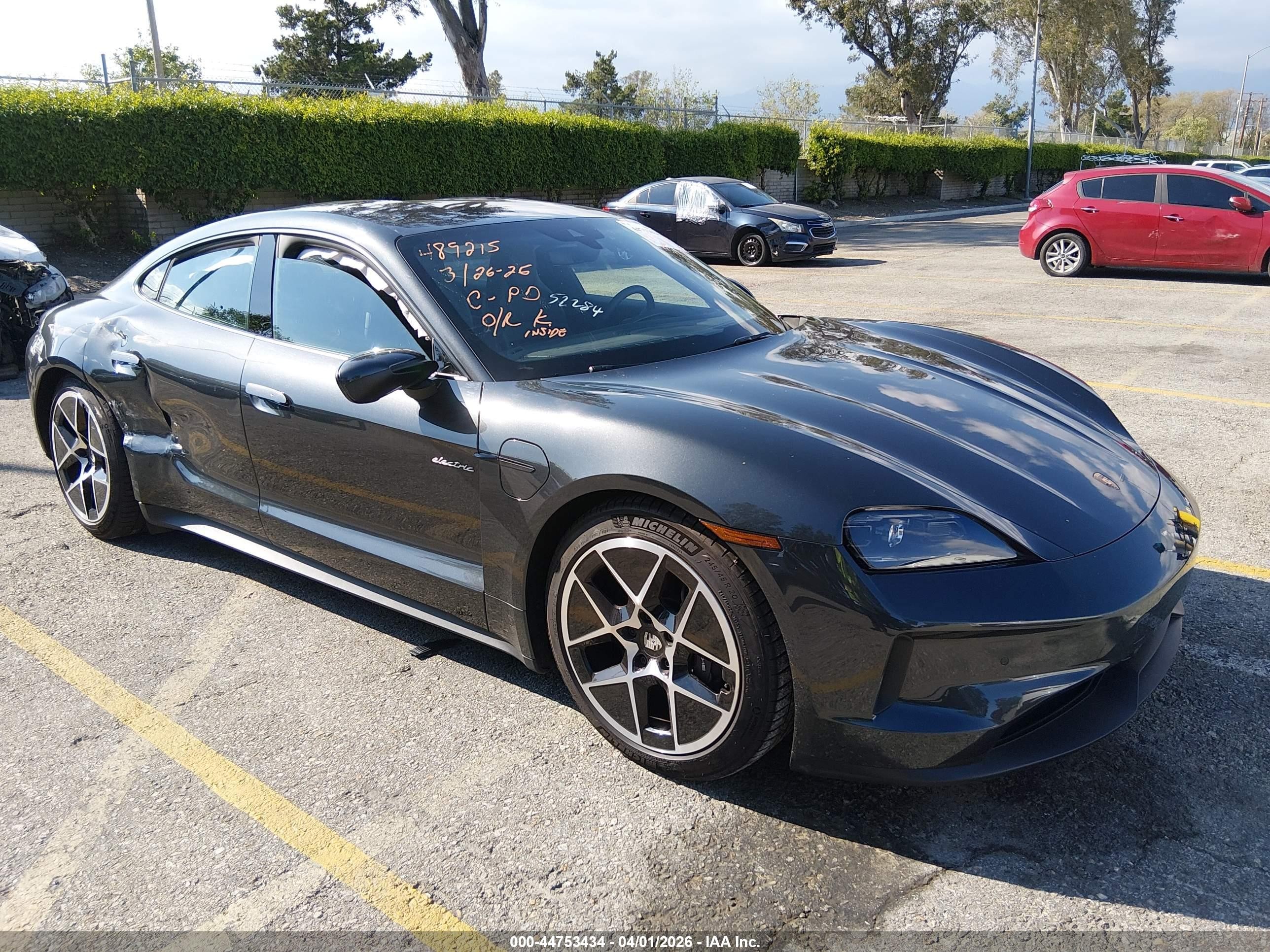 2025 Porsche Taycan, VIN WP0AA2Y16SSA12271 — Side