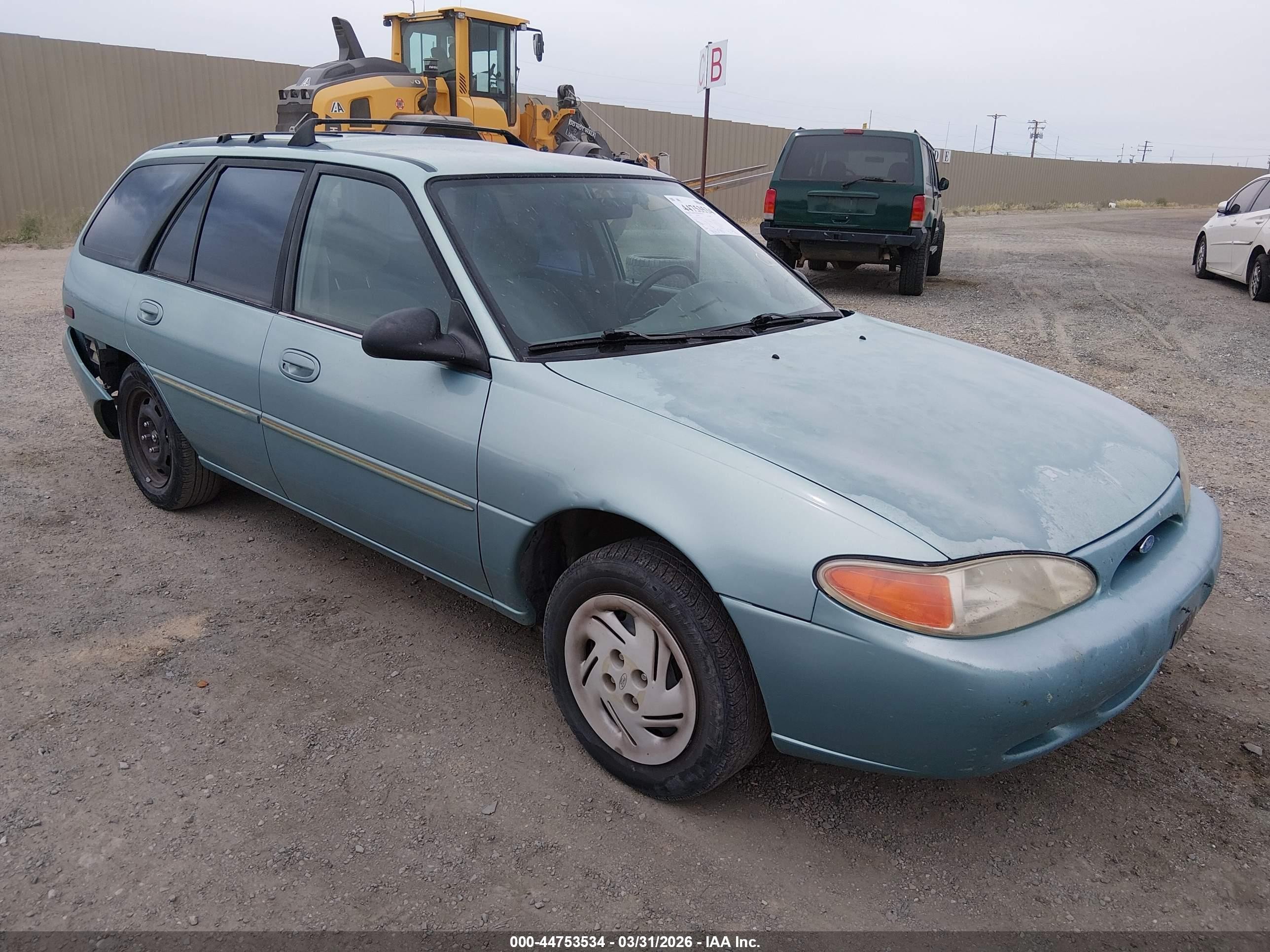 1997 Ford Escort LX, VIN 3FALP15P5VR167410 — Rear end