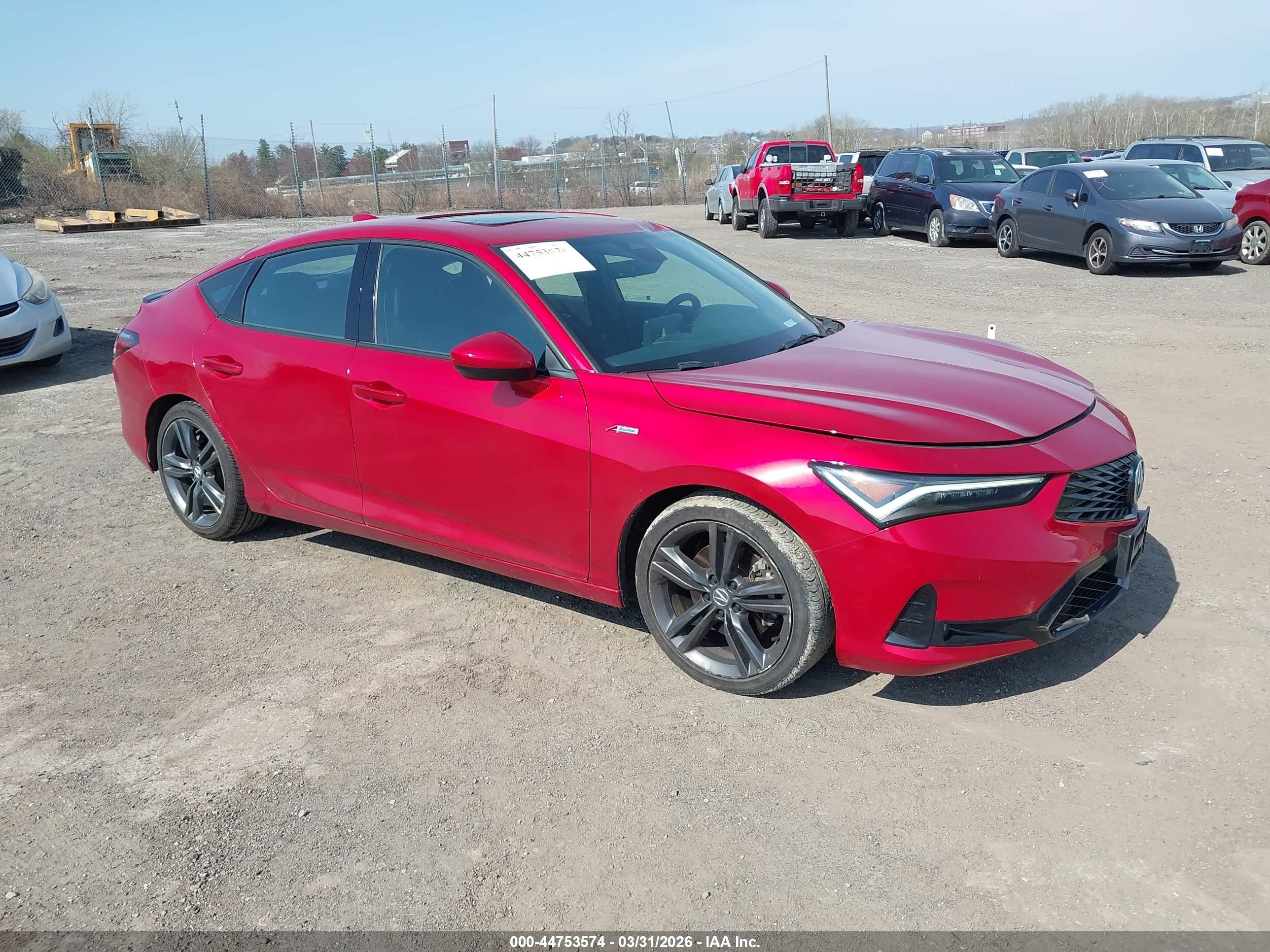2024 Acura Integra w/A-Spec Package, VIN 19UDE4H35RA001243 — Rear end