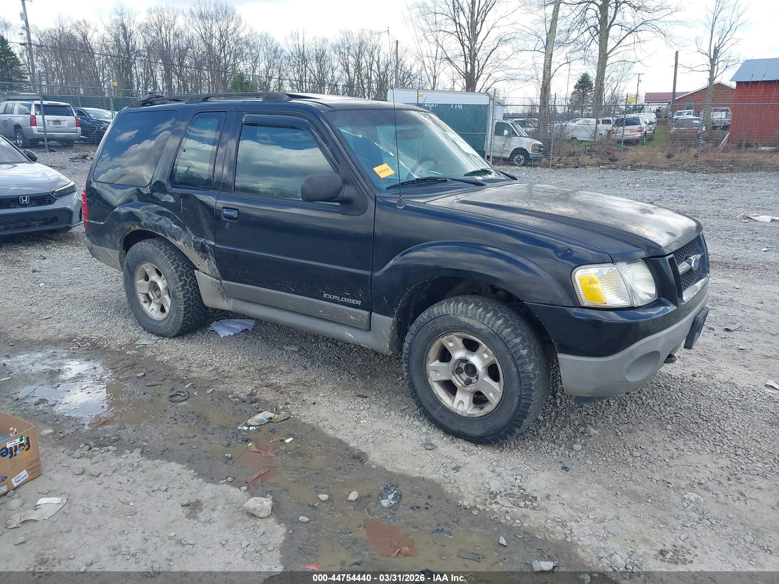 2001 Ford Explorer Sport, VIN 1FMYU70E61UA28046 — Not stated