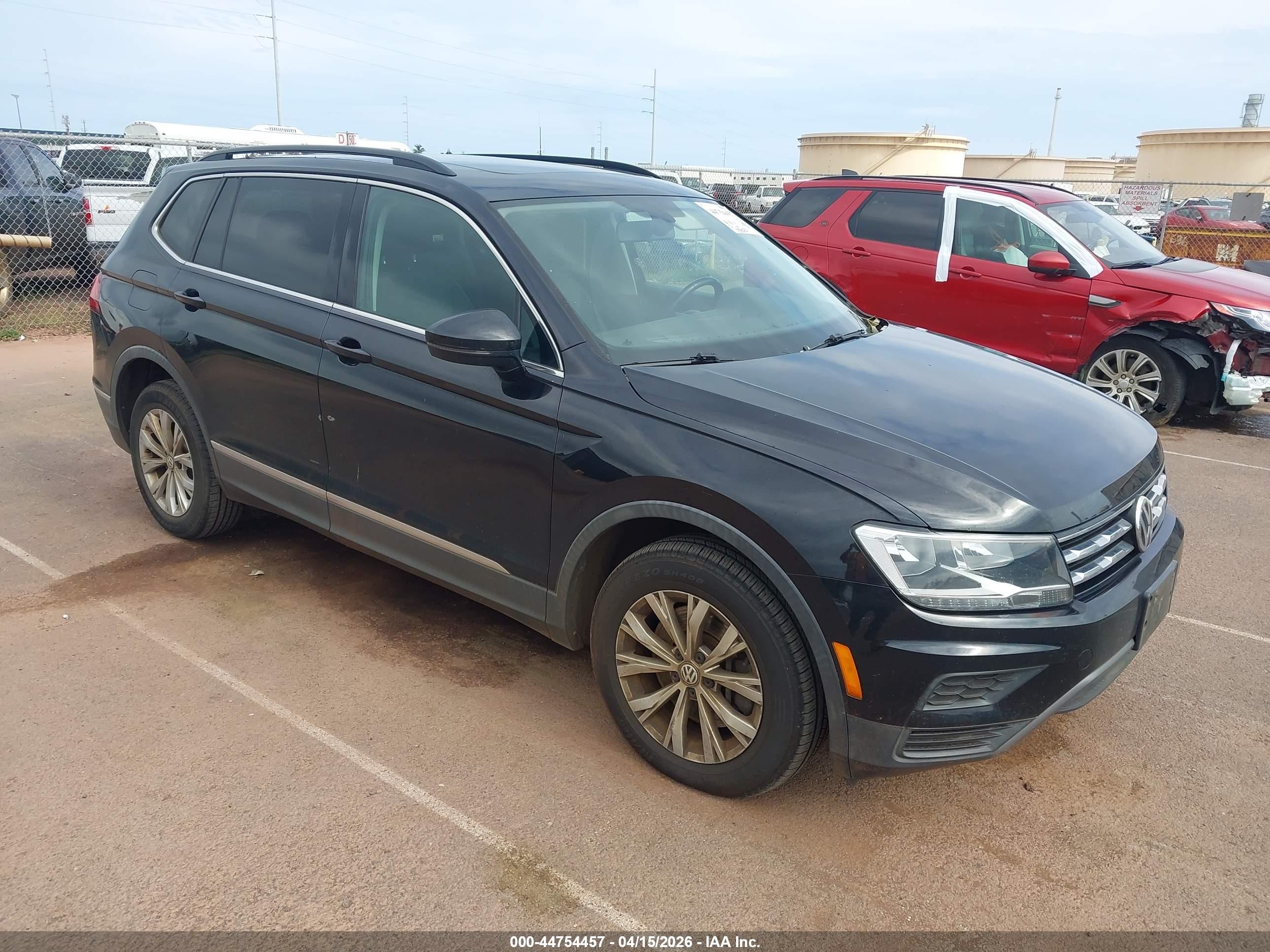 2018 Volkswagen Tiguan SEL, VIN 3VV2B7AX6JM088284 — Water / flood