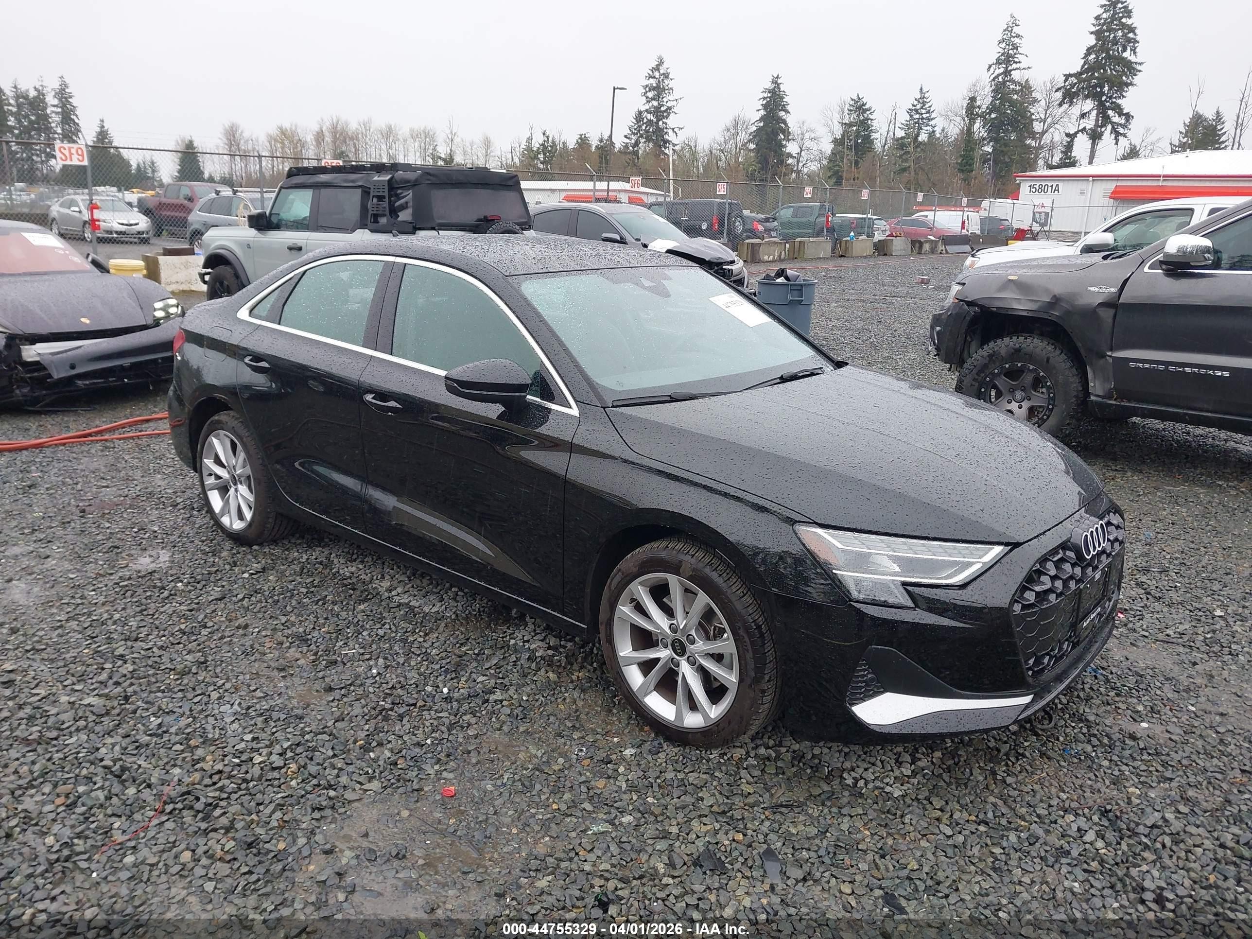 2025 Audi A3 Premium, VIN WAUGUDGY6SA044312 — Крыша