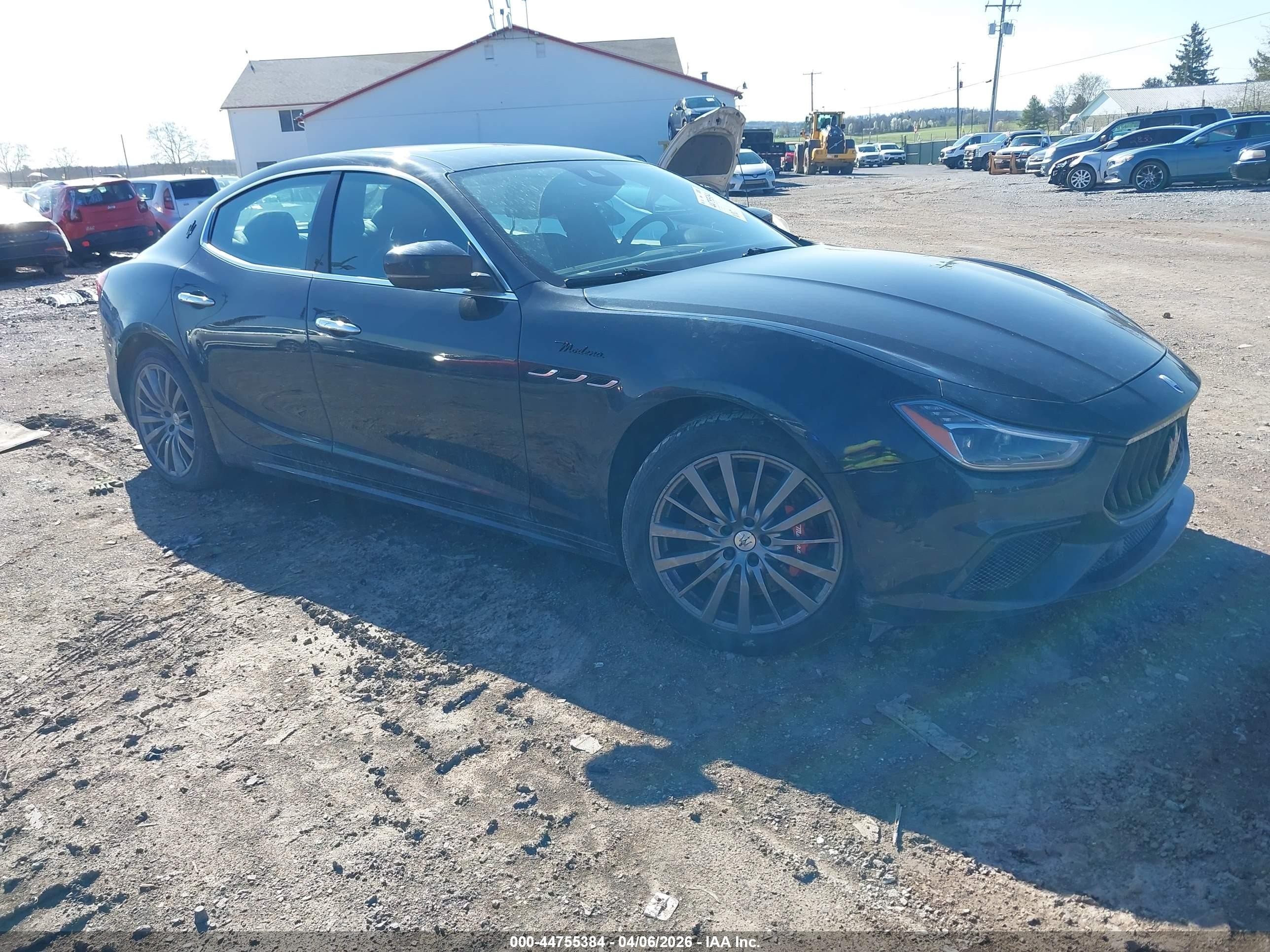 2023 Maserati Ghibli Modena Q4, VIN ZAM57YTM5PX411129 — Undercarriage