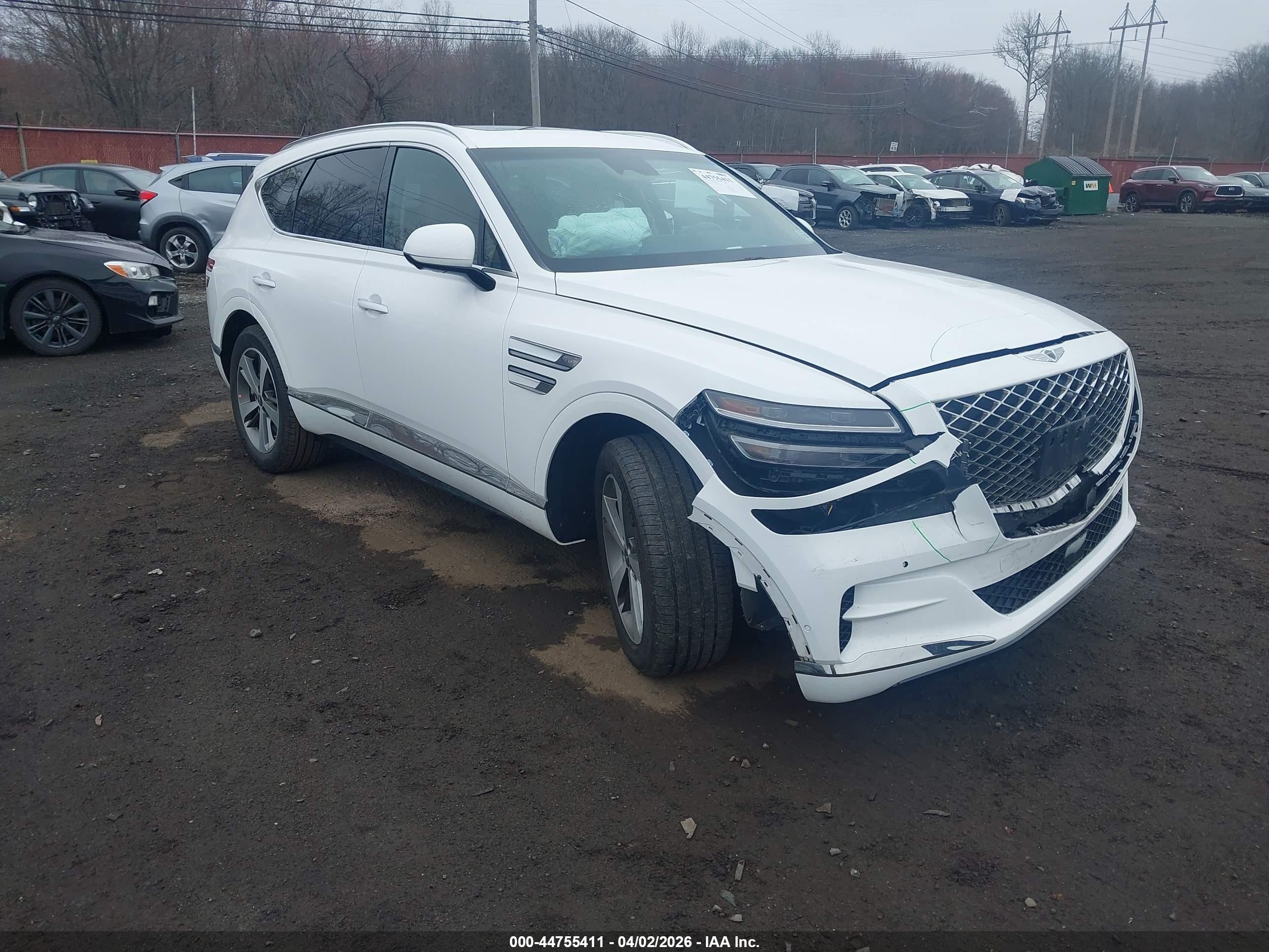2024 Genesis GV80, VIN KMUHCESC4RU164224 — Front end