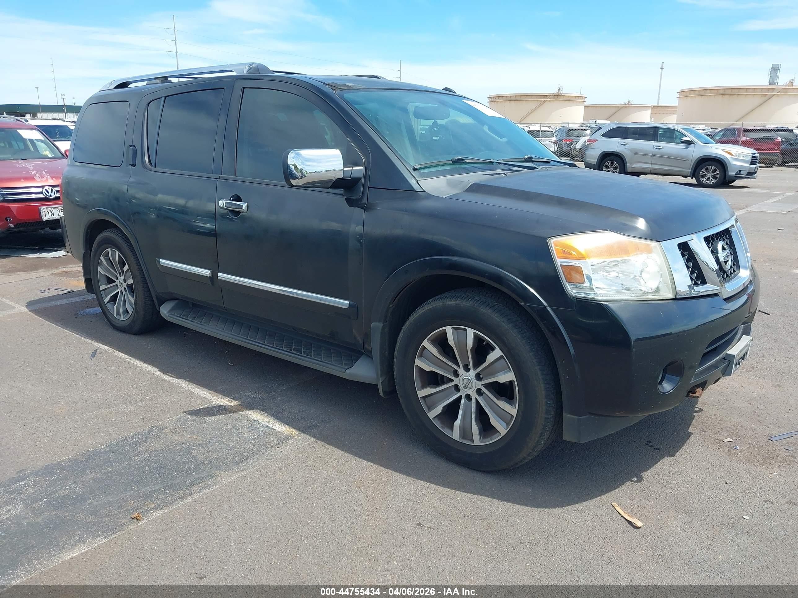 2015 Nissan Armada SV, VIN 5N1AA0ND2FN618666 — Water / flood
