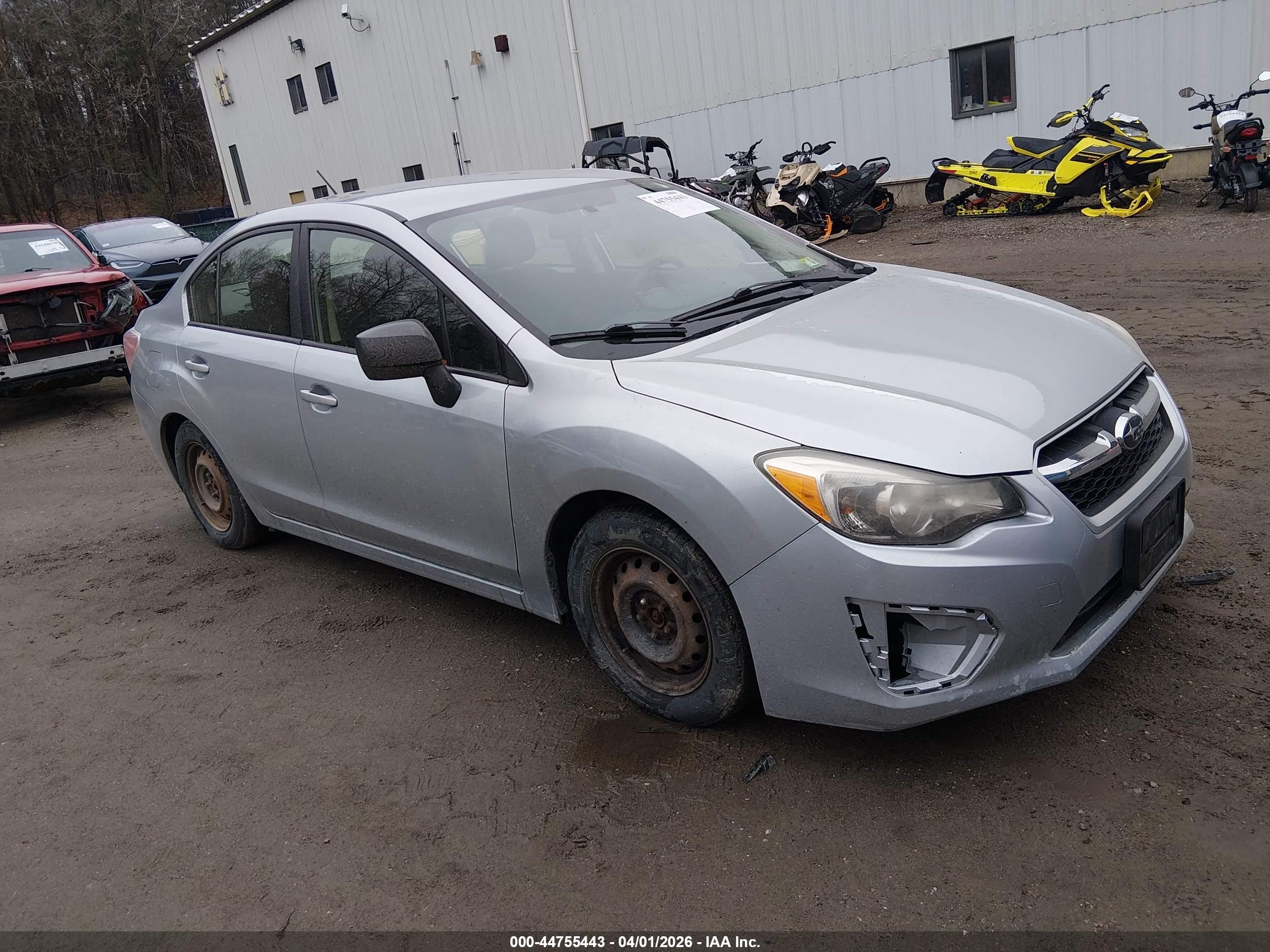 2014 Subaru Impreza, VIN JF1GJAA67EH010544 — Front end