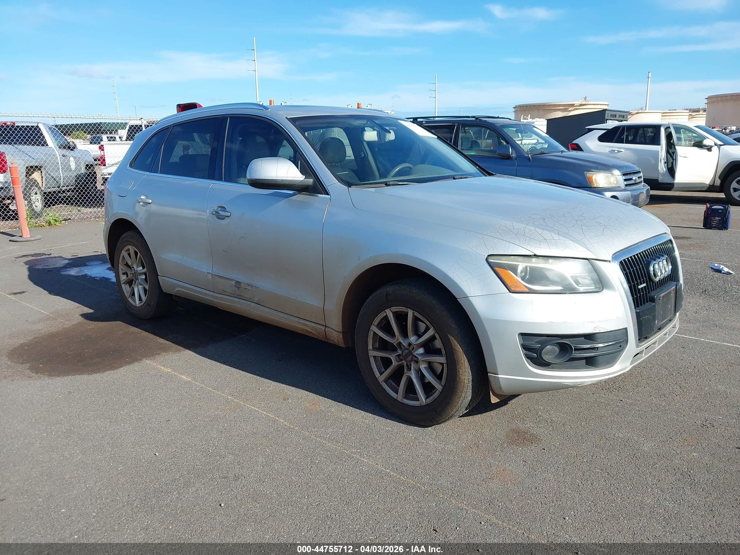 2009 Audi Q5 Premium, VIN WA1KK78R49A038895 — Water / flood