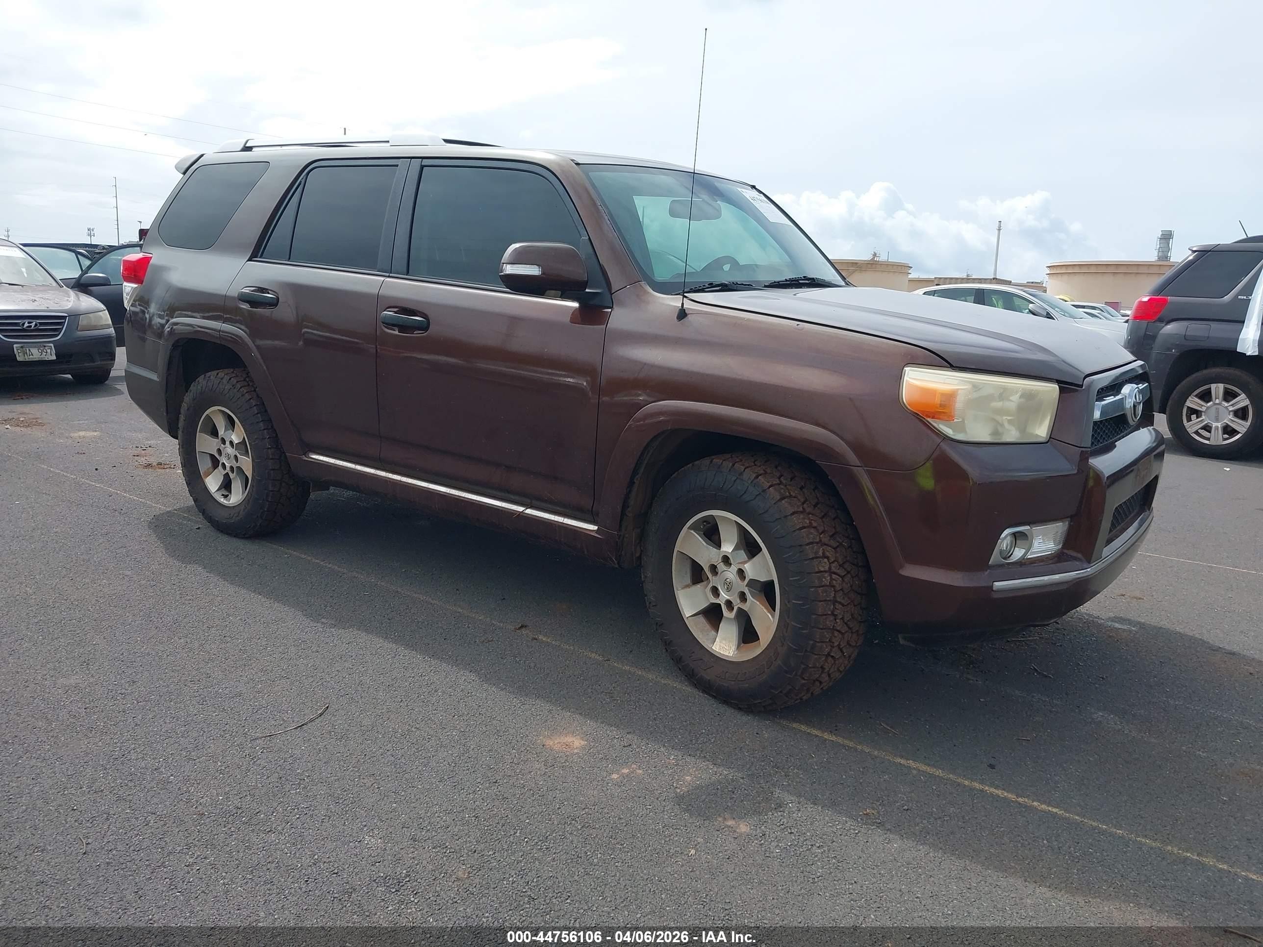 2010 Toyota 4Runner SR5, VIN JTEZU5JRXA5007205 — Water / flood