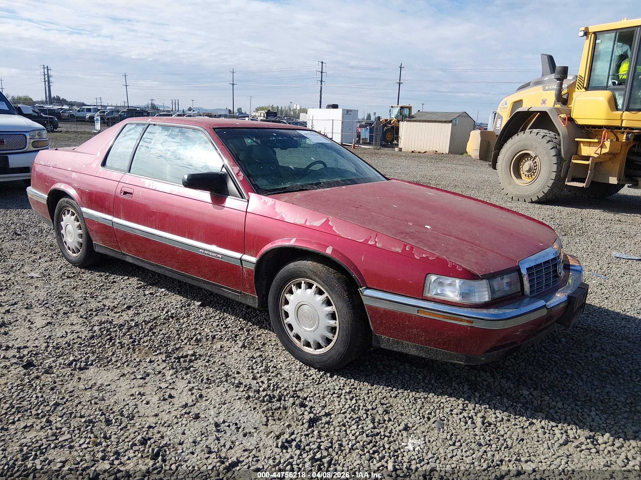 1992 Cadillac Eldorado, VIN 1G6EL13B4NU626105 — Normal wear
