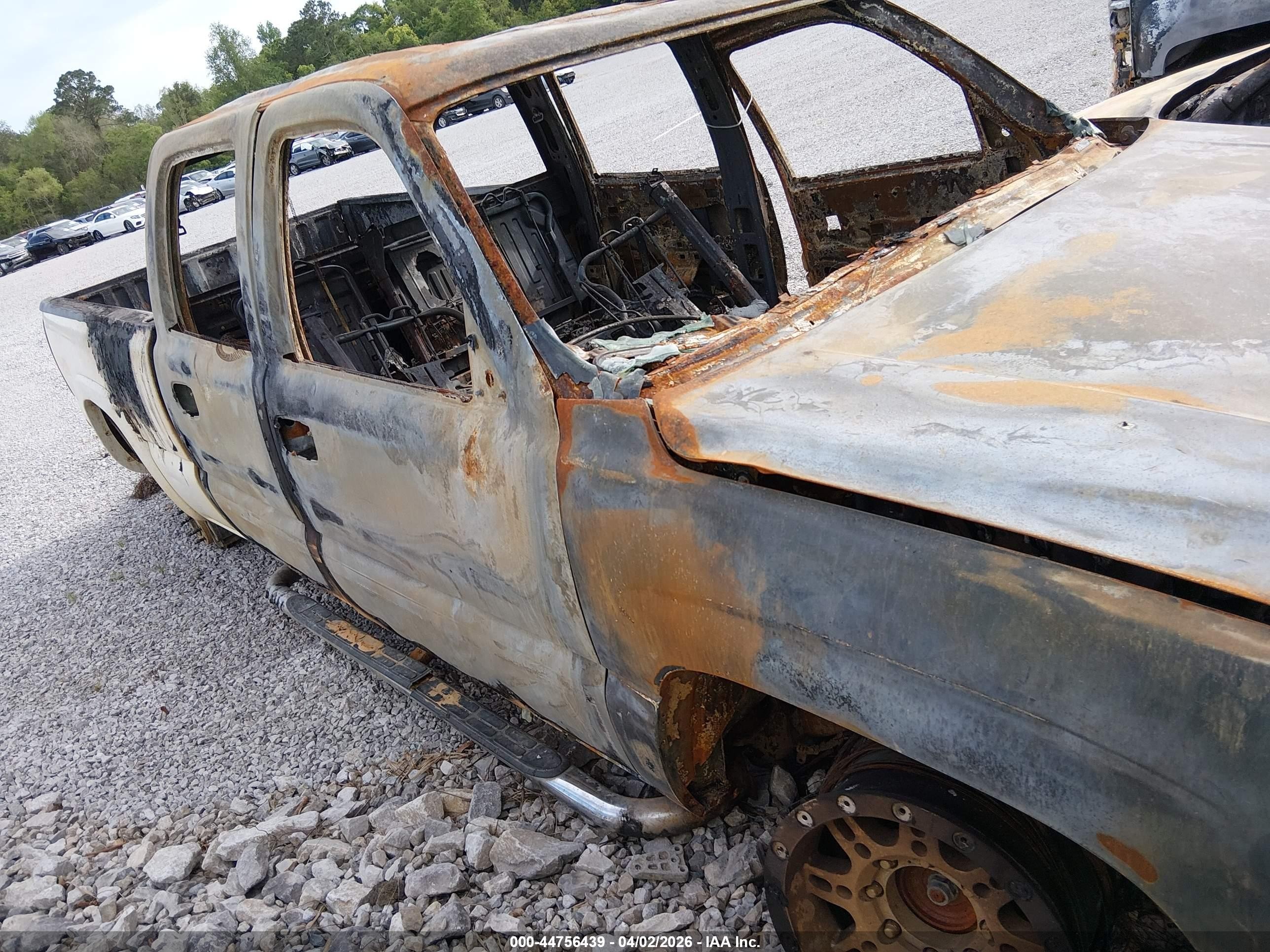 2006 GMC Sierra 1500HD SLT, VIN 1GTGK13UX6F151964 — Burn
