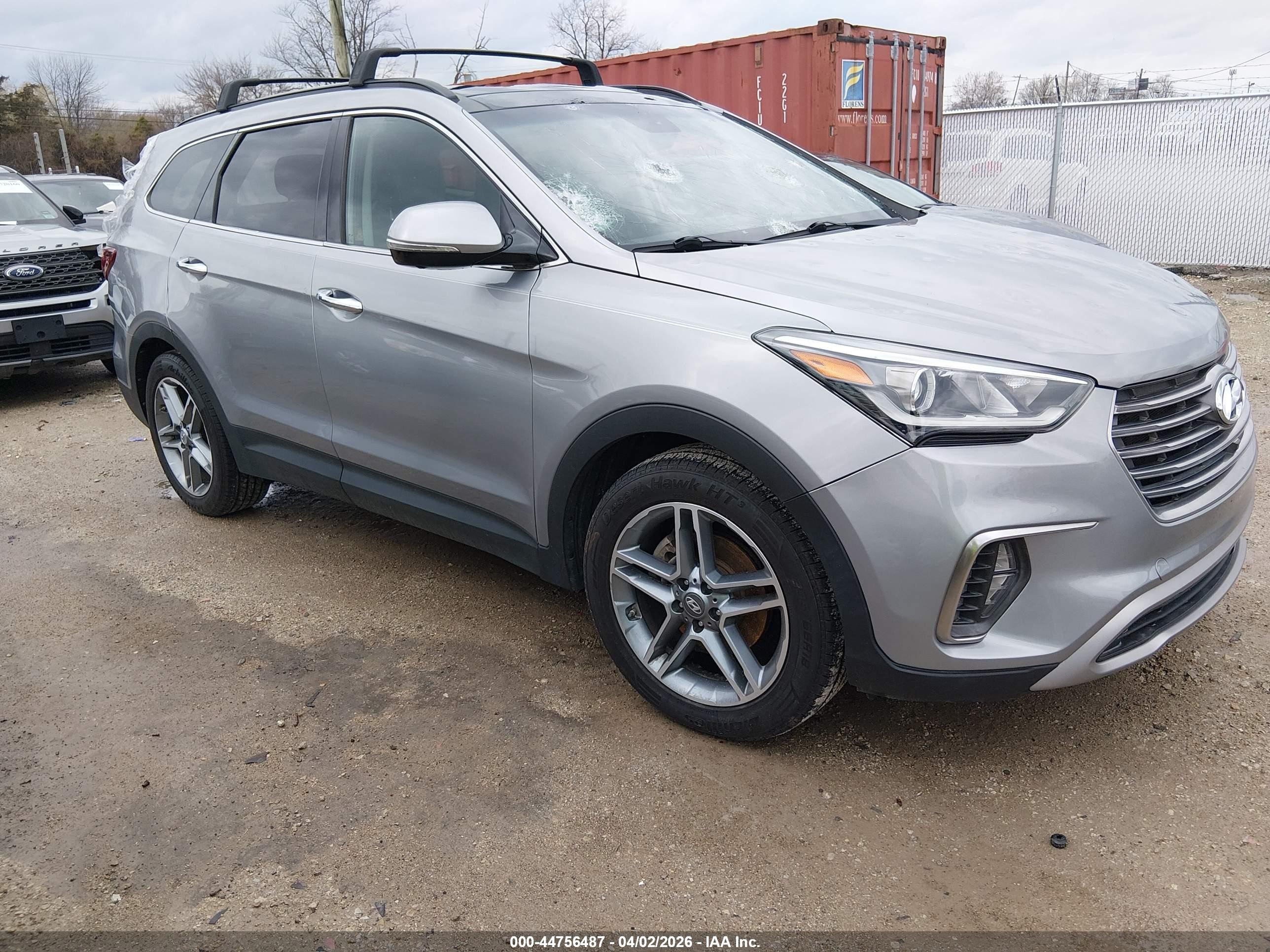2017 Hyundai Santa Fe SE Ultimate, VIN KM8SR4HF5HU182163 — По всему кузову